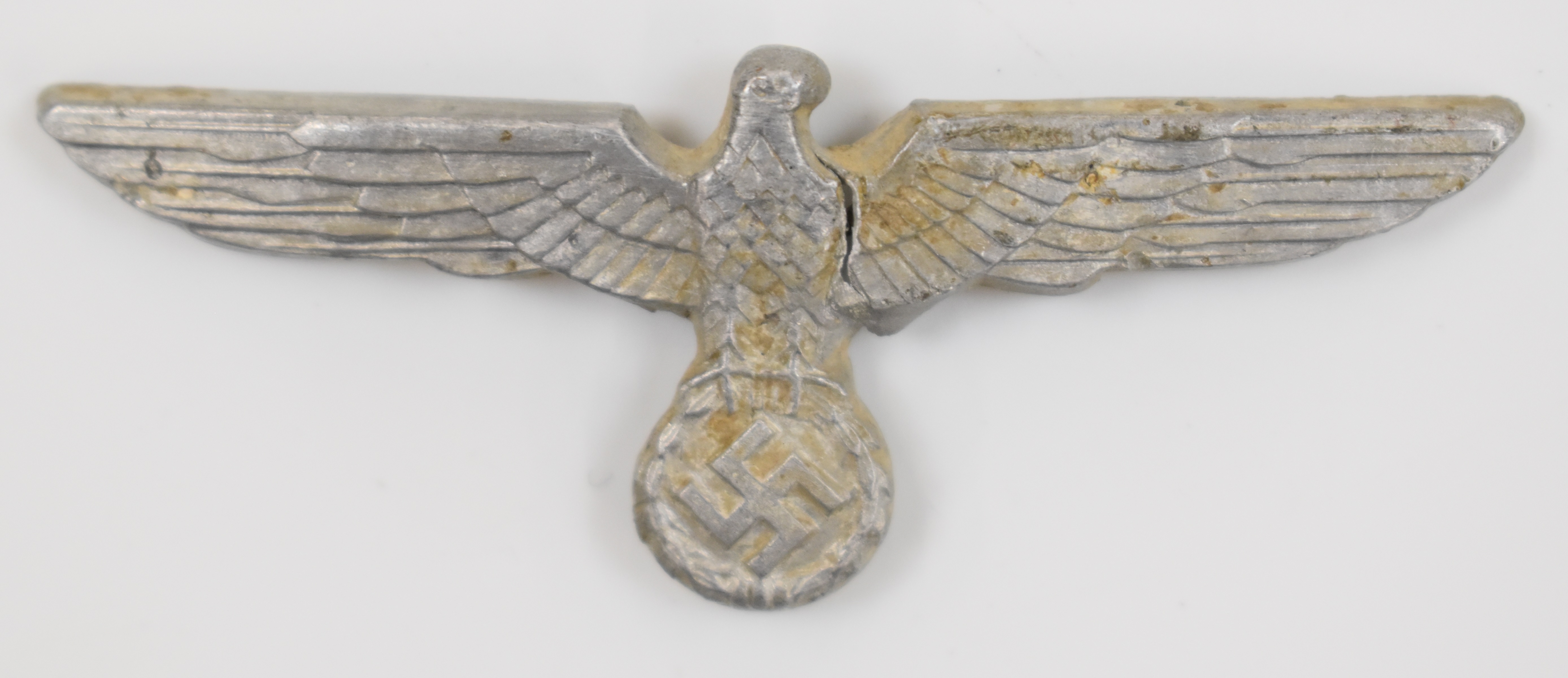 German WW2 Nazi Third Reich small metal eagle badge