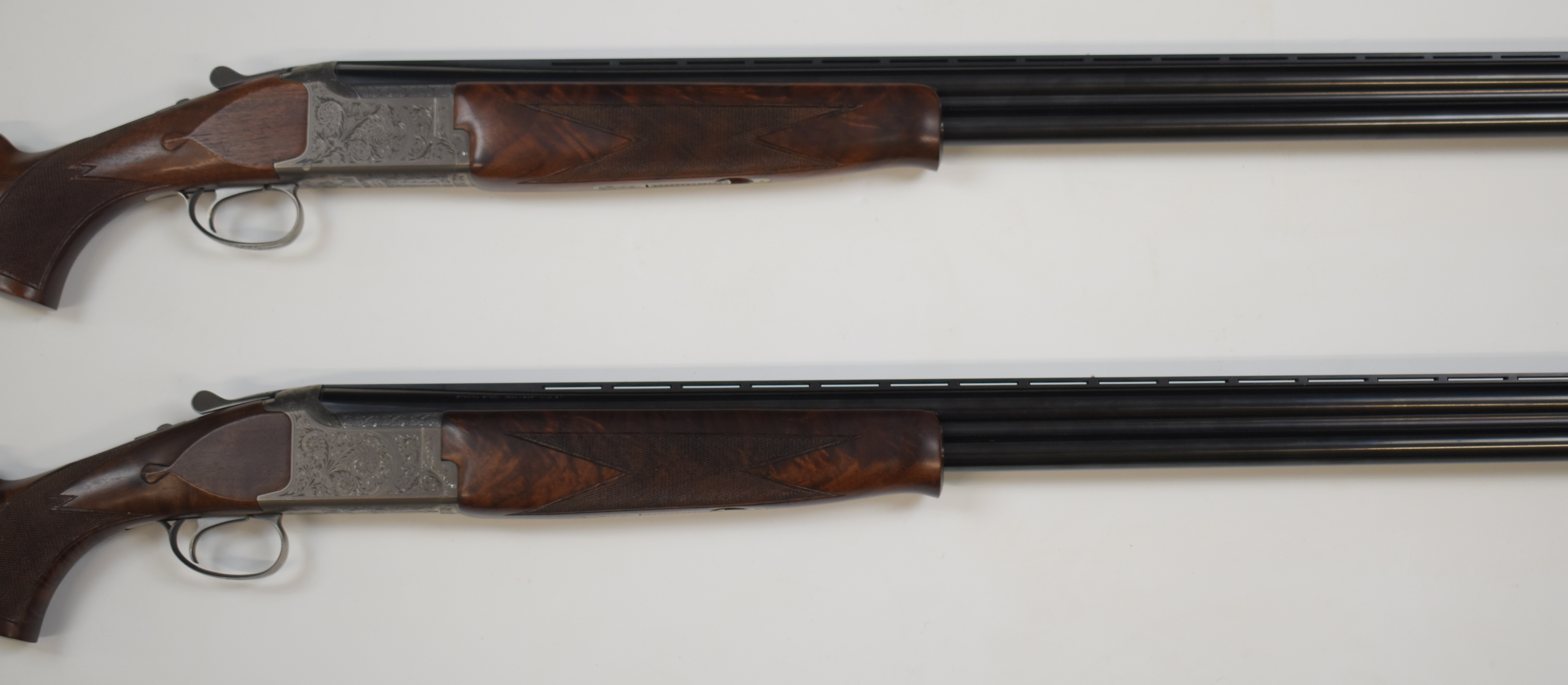 A pair of Miroku MK-60 Sport Universal SPG5 12 bore over and under ejector shotguns, each with - Image 20 of 32