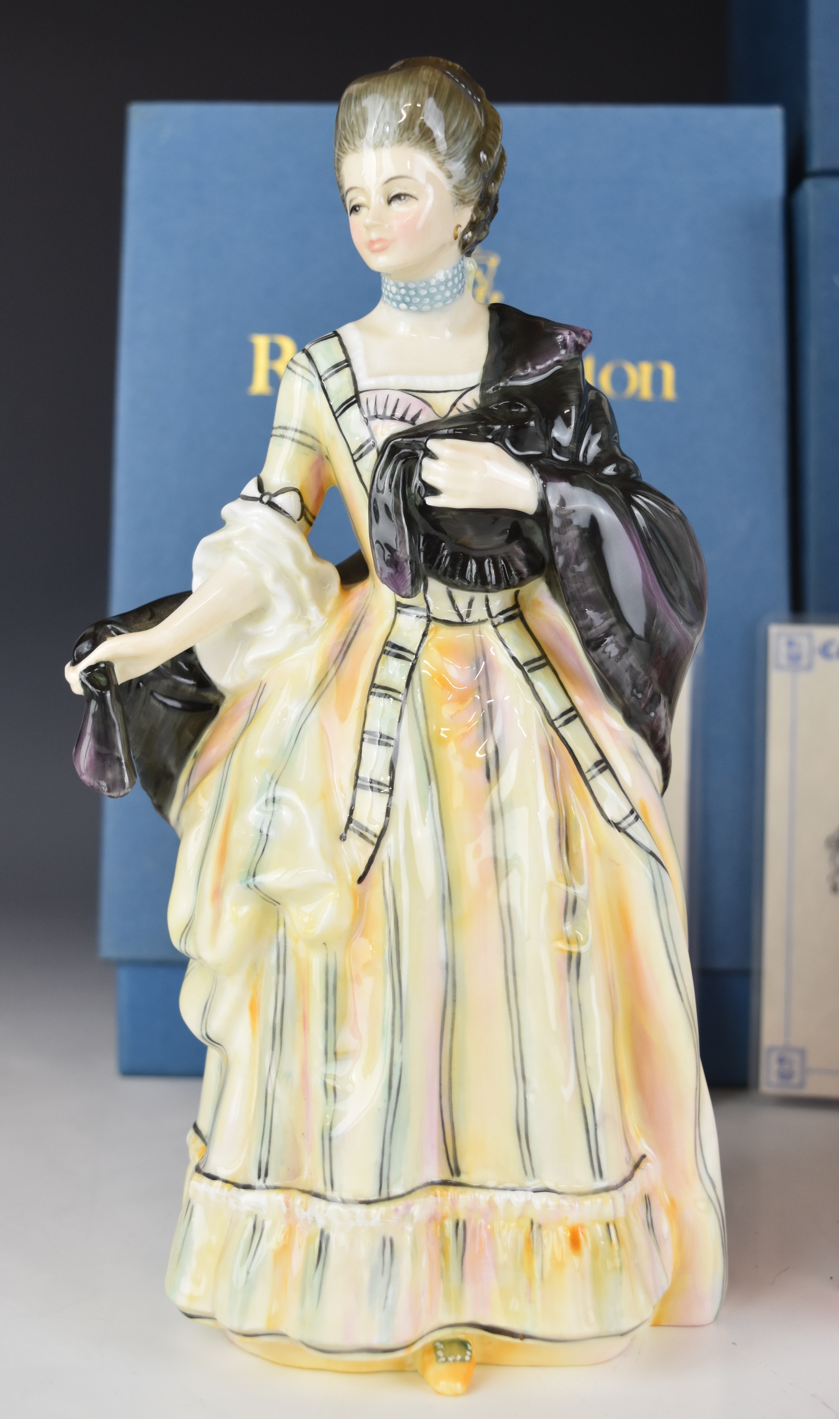 Four Royal Doulton limited edition figures from the Gainsborough Ladies series comprising Sophia - Image 5 of 14