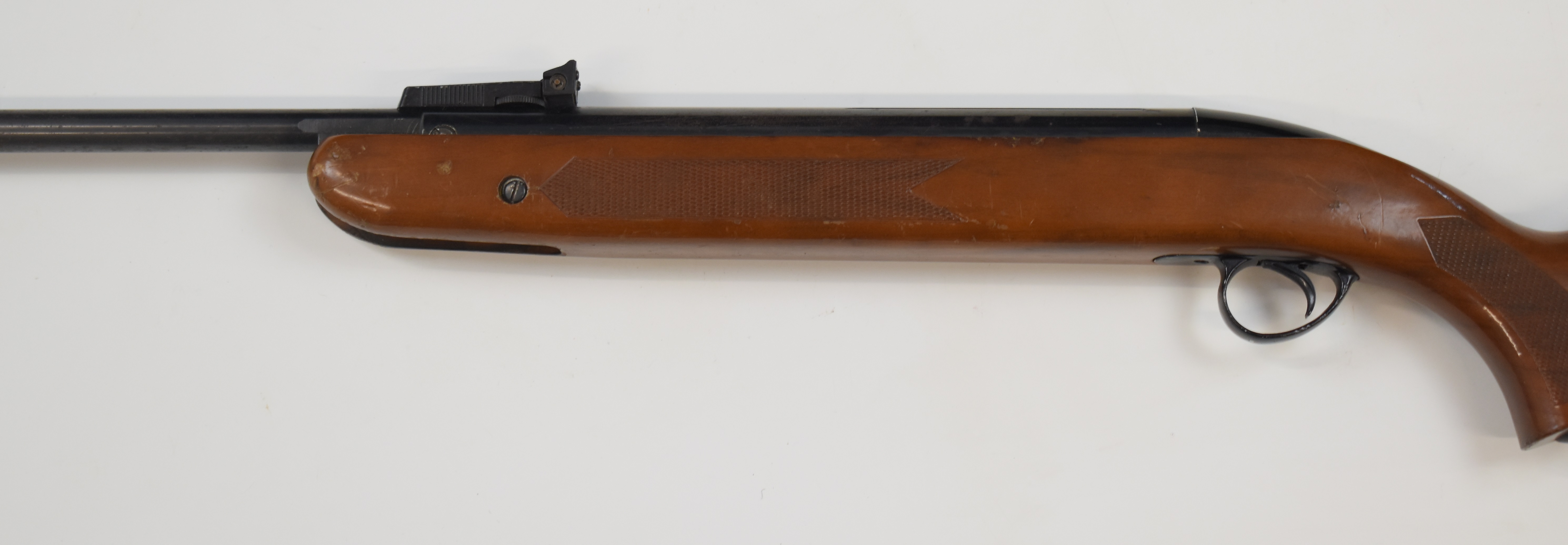 BSA Mercury Mk II .22 air rifle with semi-pistol grip, raised cheek piece, adjustable sights and - Image 8 of 9