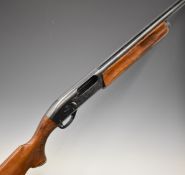 Remington Model 1100 Trap 12 bore 3-shot semi-automatic shotgun with ornately carved and chequered