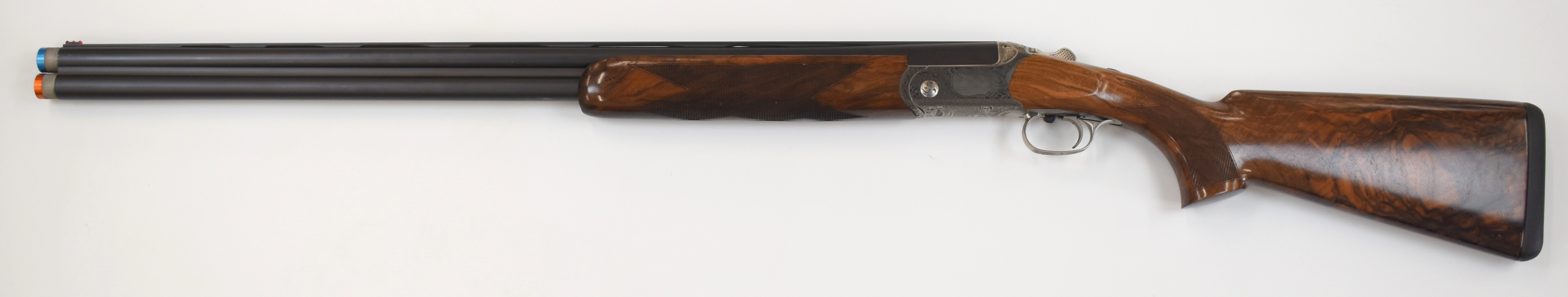 Blaser F16 Grand Luxe 12 bore over under ejector shotgun with Bonsi Brothers engraved locks, - Image 8 of 14