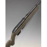 Crosman model 1077 .177 CO2 air rifle with composite stock, chequered semi pistol grip and forend,