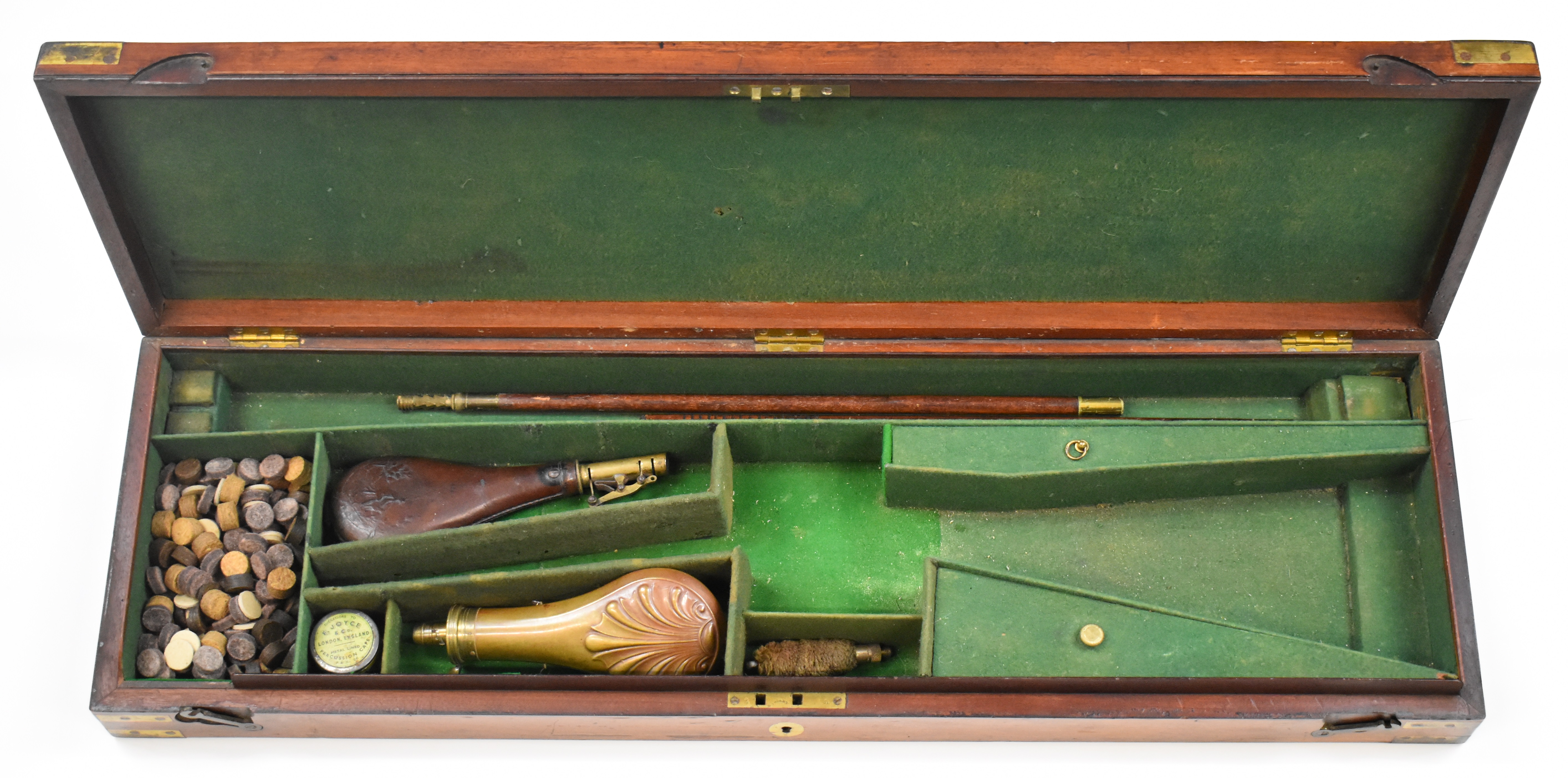 Hambling of Totness 16 bore percussion hammer action double barreled side by side muzzle loading - Image 12 of 13