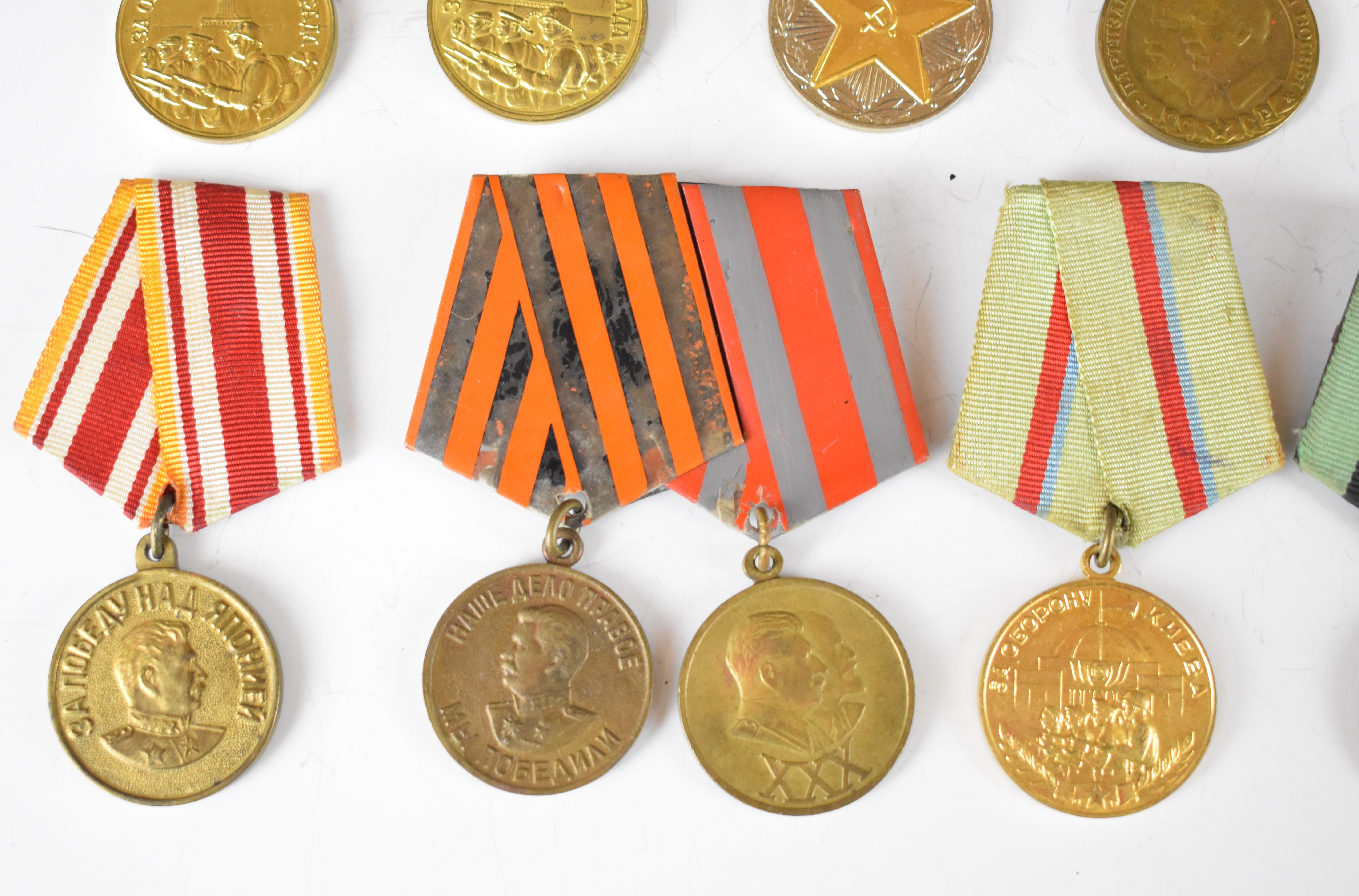 Collection of twenty Russian medals including Liberation of Belgrade, Defence of Leningrad, - Image 6 of 7