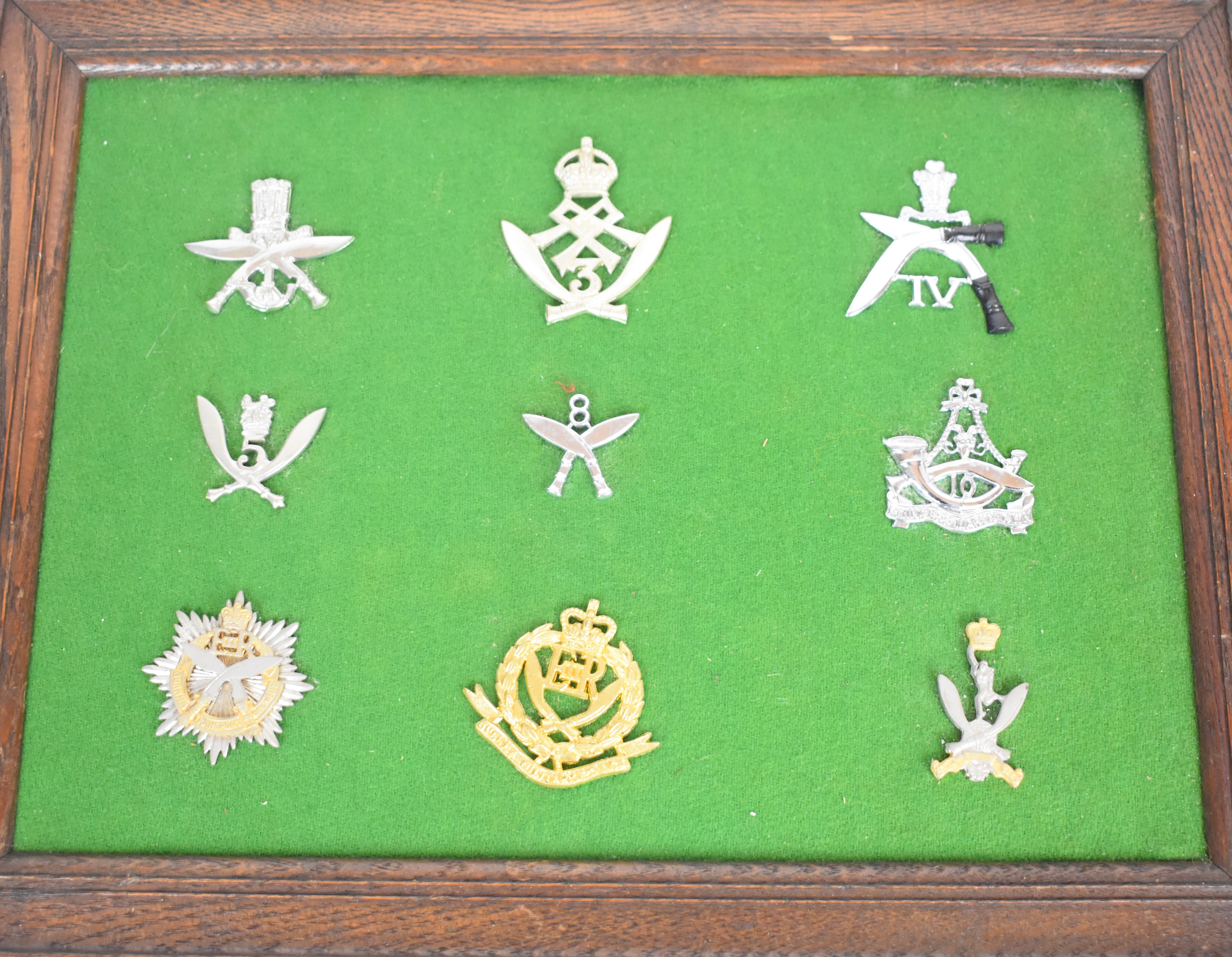 Collection of approximately 50 British Army Gurkha Regiment badges including Transport Regiment, - Image 5 of 5
