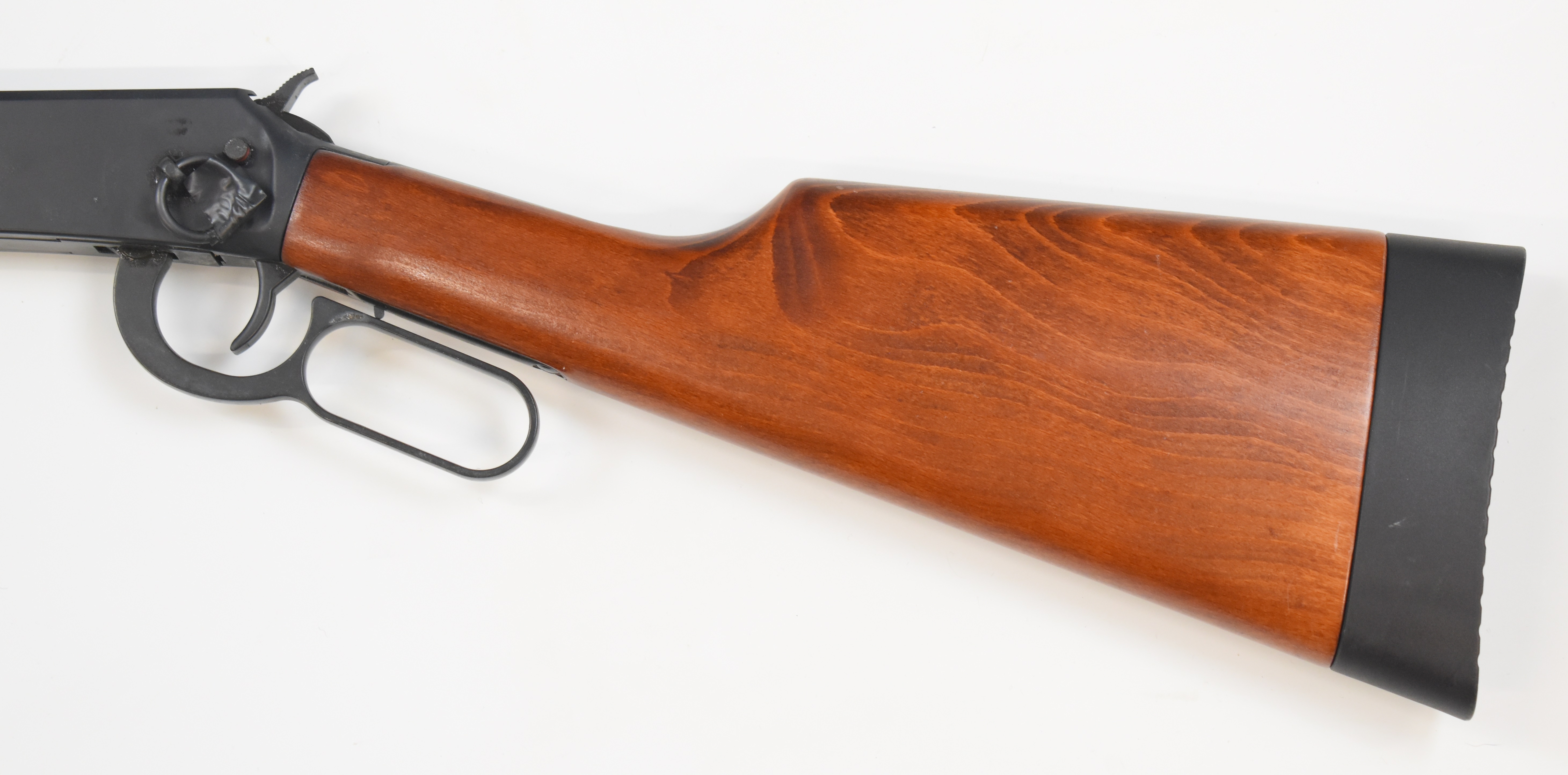 Walther Winchester style lever-action .177 CO2 carbine air rifle with two 8 shot magazines, - Image 7 of 11
