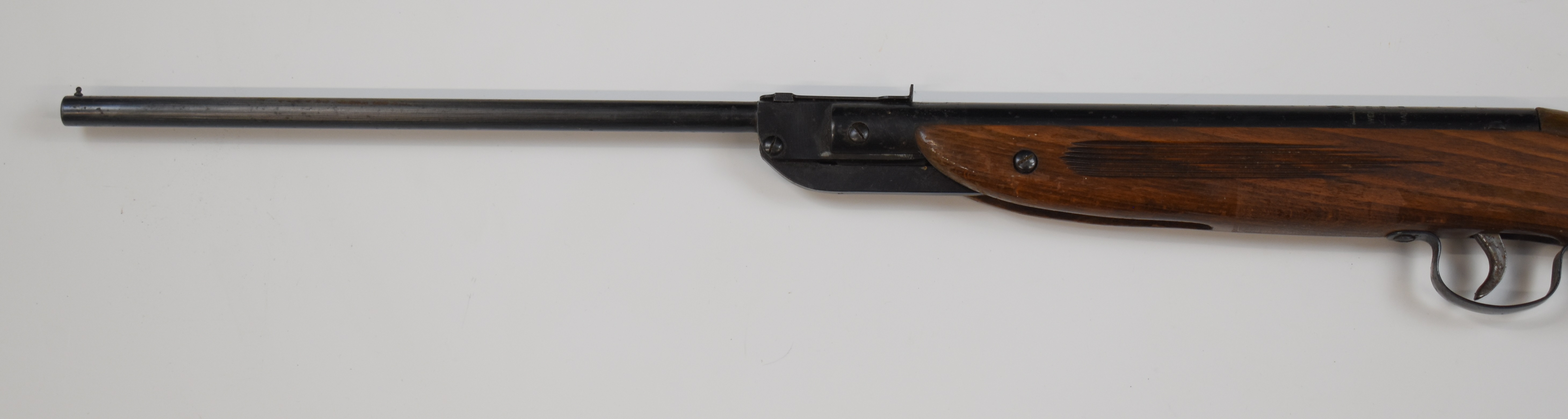 Webley Ranger .177 air rifle with semi-pistol grip and adjustable sights, NVSN, in original box. - Image 8 of 8