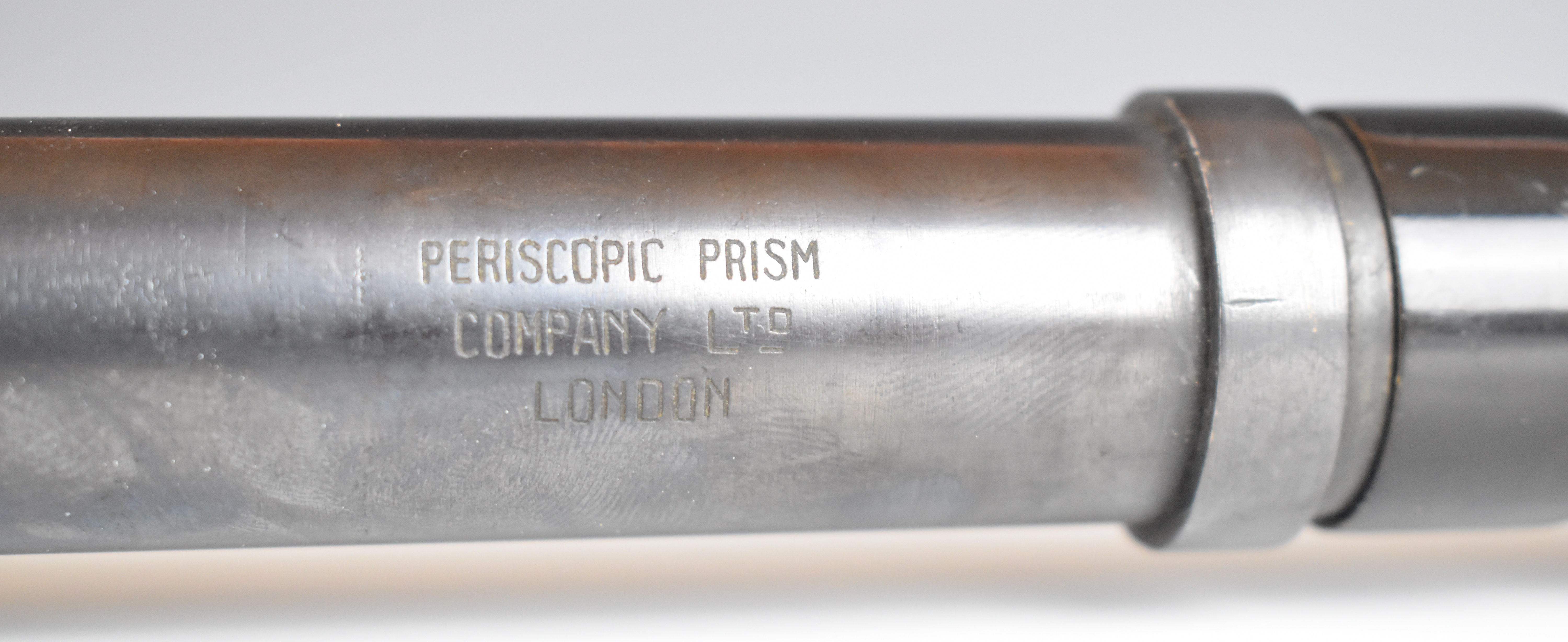 WWI Periscopic Prism Company Ltd of London Lee-Enfield adjustable sniper rifle scope, 31.3cm long. - Image 5 of 7
