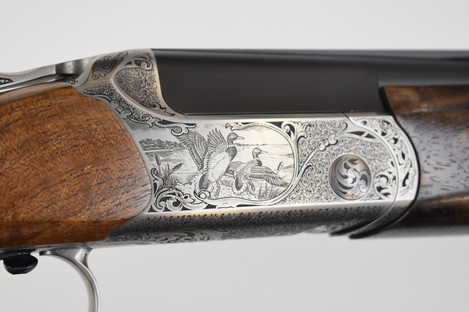 Blaser F16 Grand Luxe 12 bore over under ejector shotgun with Bonsi Brothers engraved locks, - Image 6 of 14