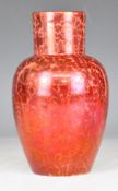 Clément Messier Golfe Juan lustre vase dated 1888, height 19cm