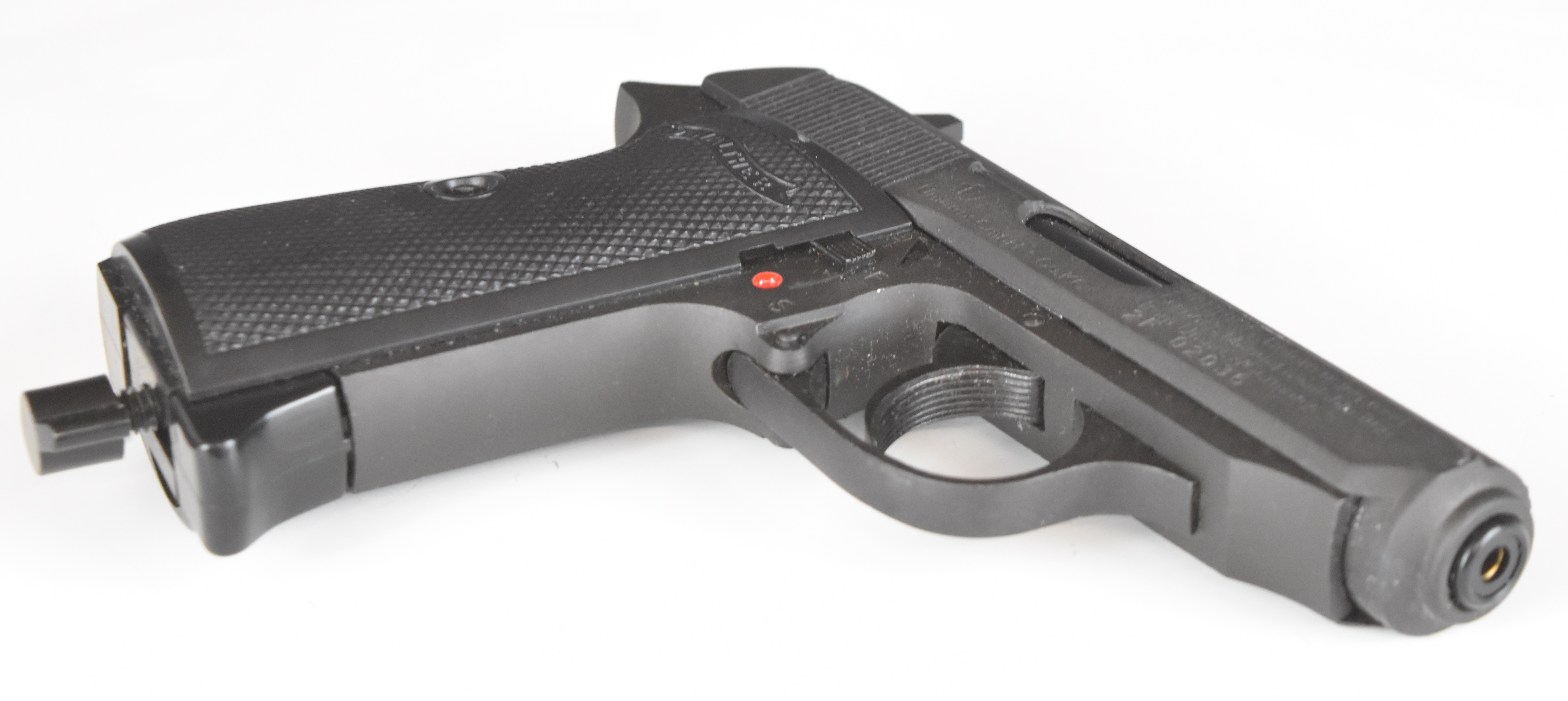 Umarex Walther PPK/S .177 CO2  air pistol with textured composite grips and fixed sights, serial - Image 4 of 13