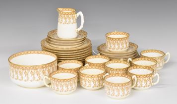 Royal Worcester vintage tea ware, approximately 34 pieces