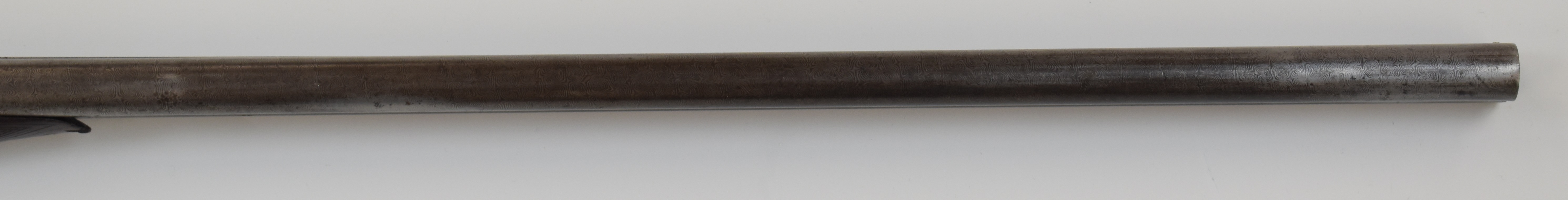 George Edward Lewis 12 bore side by side hammer action shotgun with named and engraved locks, - Image 5 of 13