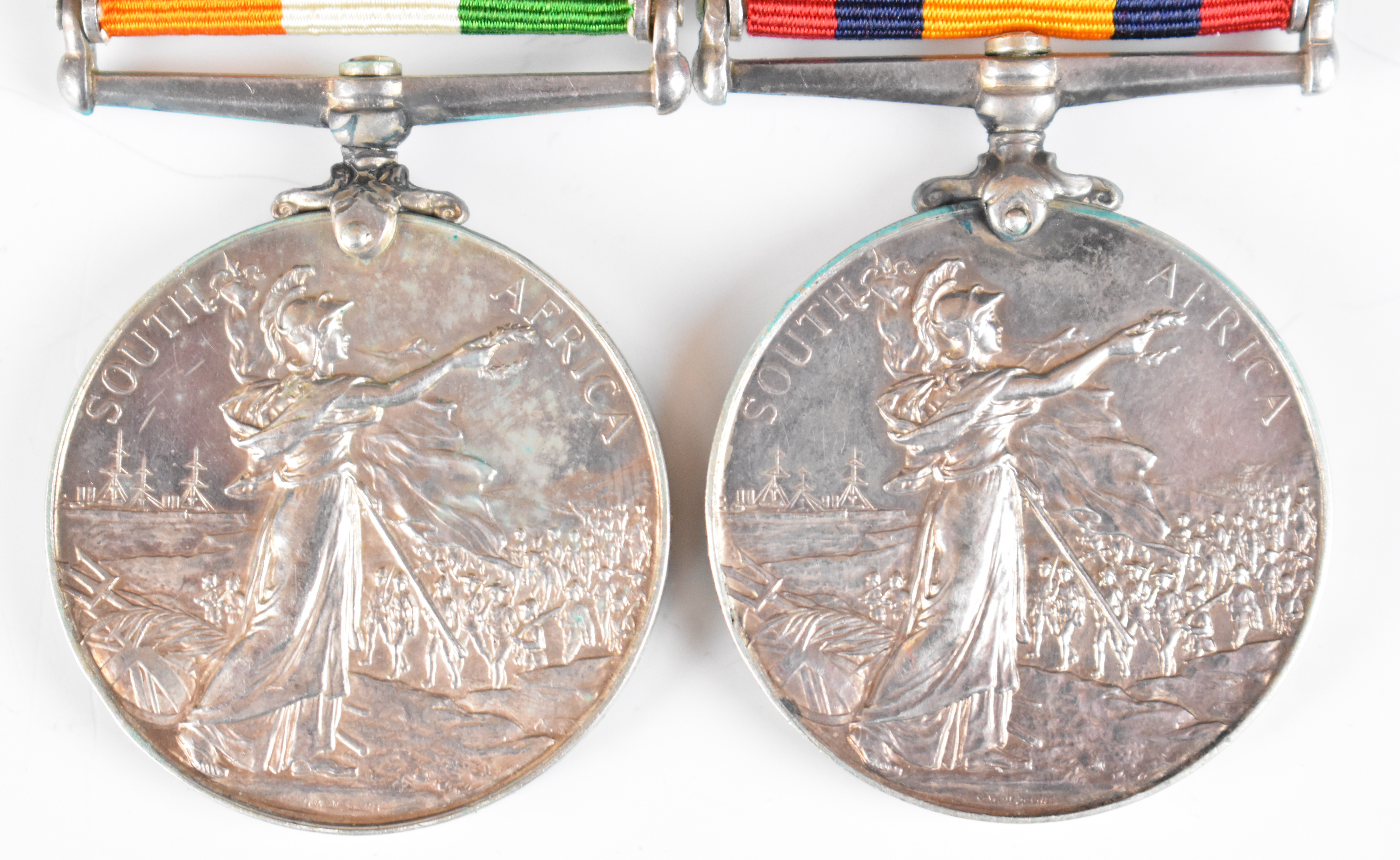 Queen's South Africa Medal with eight clasps for Belmont, Modder River, Relief of Kimberley, - Image 8 of 20
