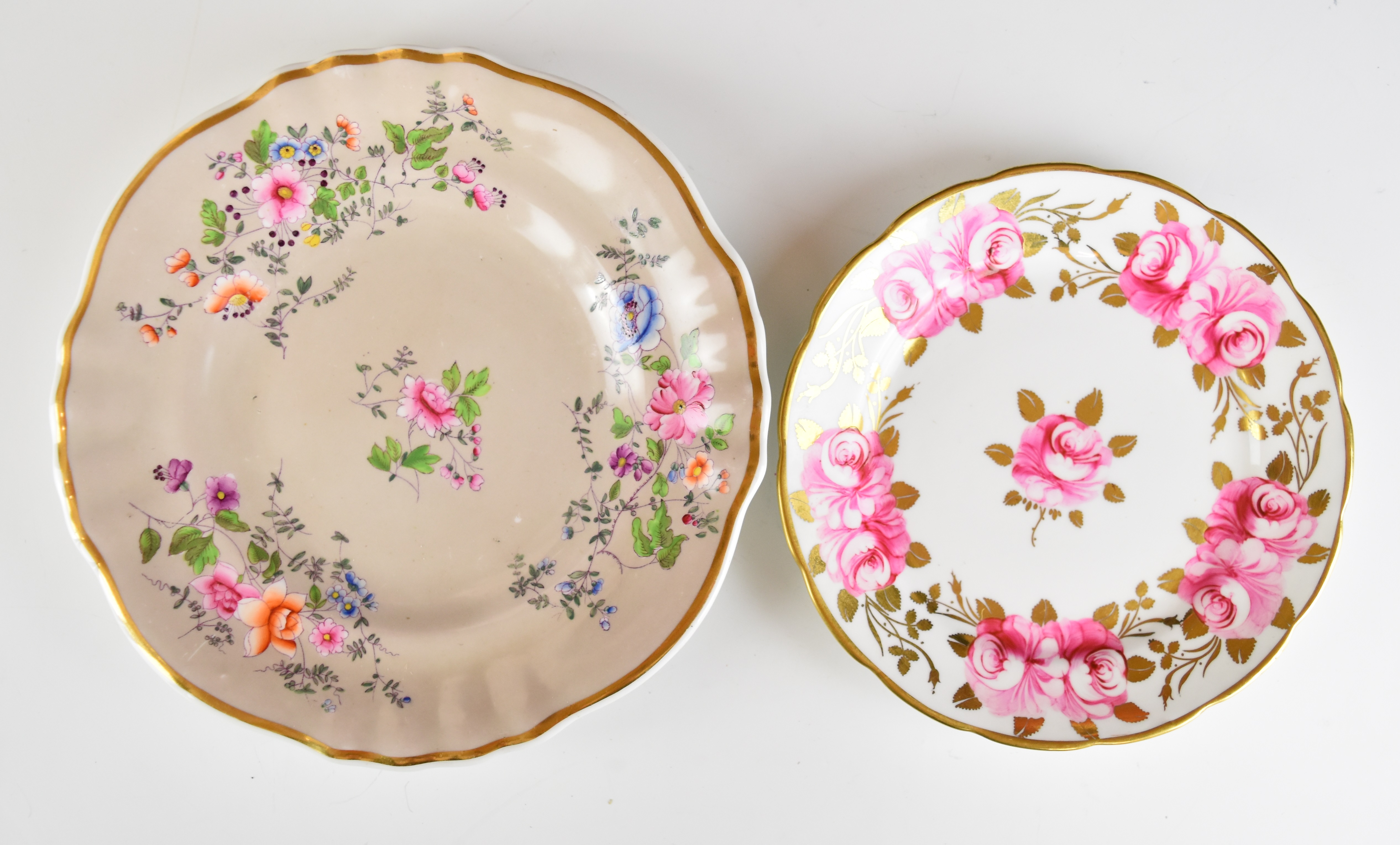 19thC cabinet plates and dishes including Copeland and Garrett, Yates, Flight Barr and Barr plates - Image 6 of 11