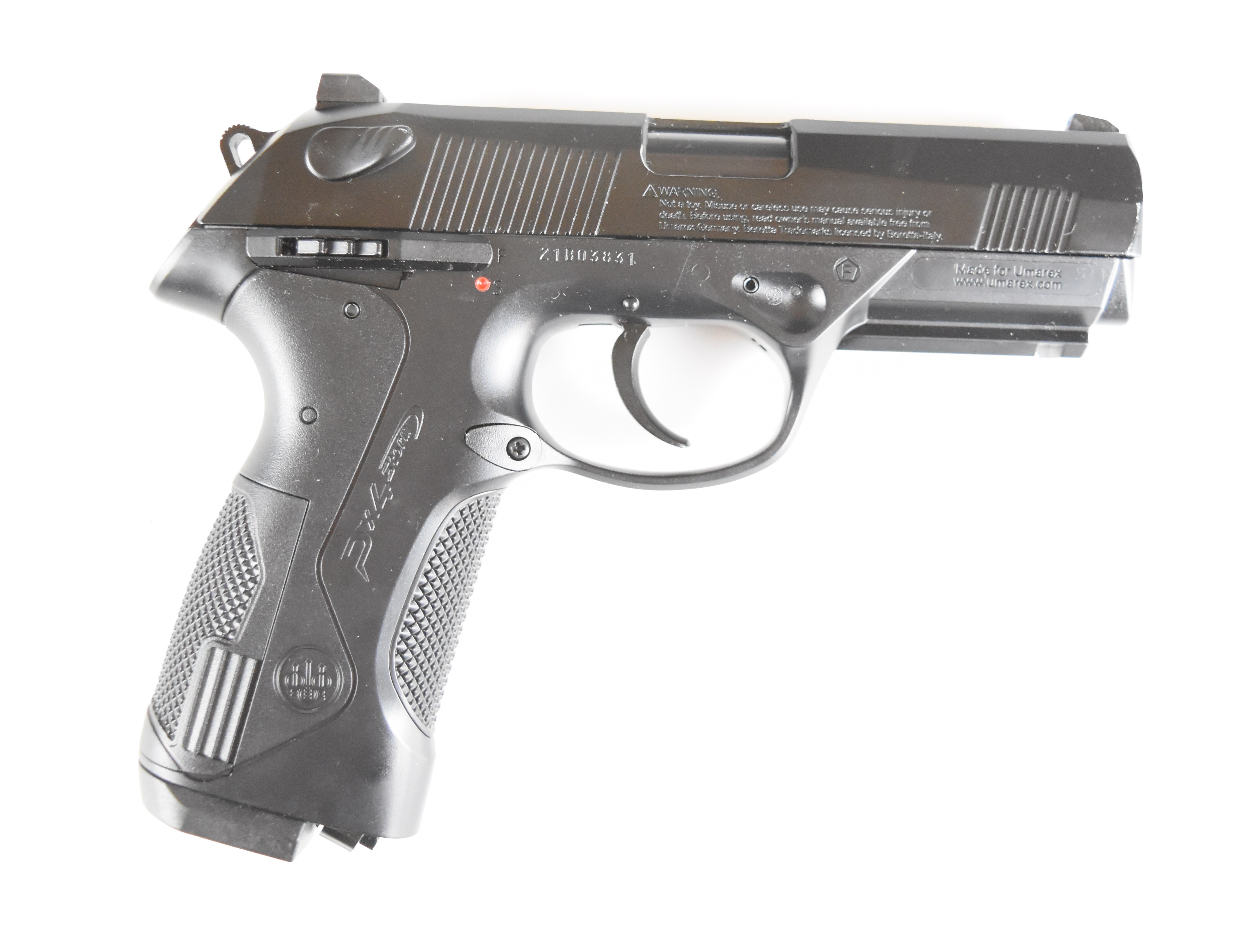 Umarex Beretta PX4 Storm .177 CO2 air pistol with textured grip and two 16 shot magazines, serial - Image 2 of 15