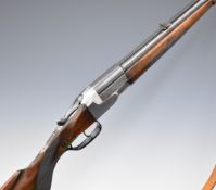 J P Sauer & Son .410 single barelled shotgun converted from a 8.15x46R sporting rifle, with named