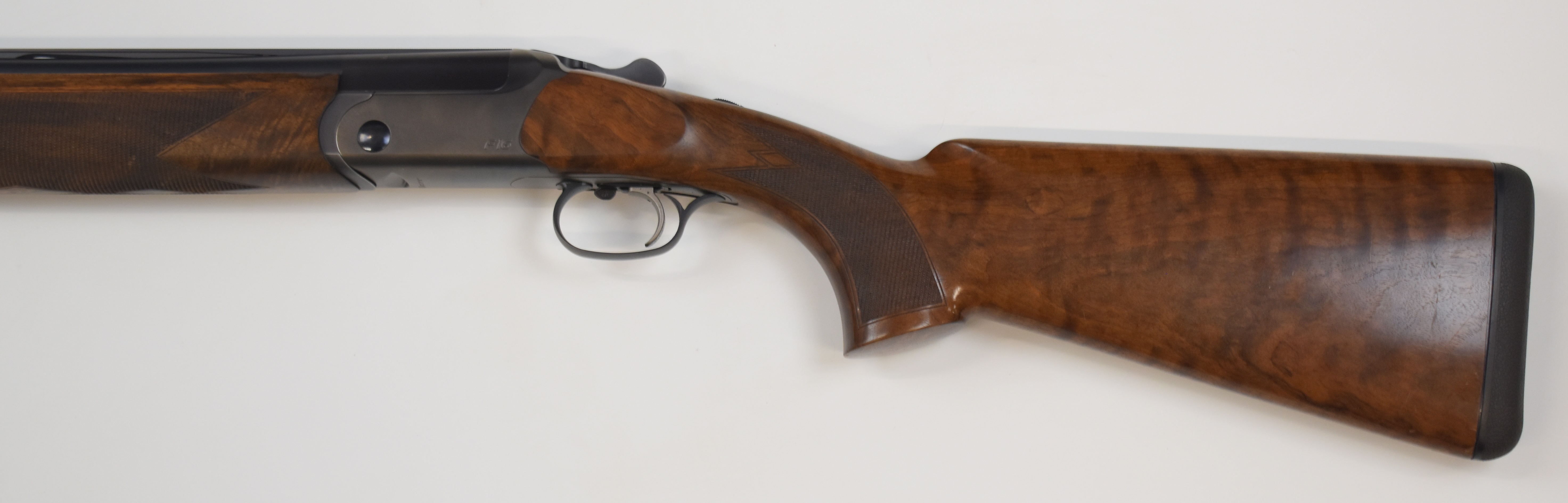 Blaser F16 12 bore over under ejector shotgun with named locks and underside, chequered semi- - Image 19 of 22