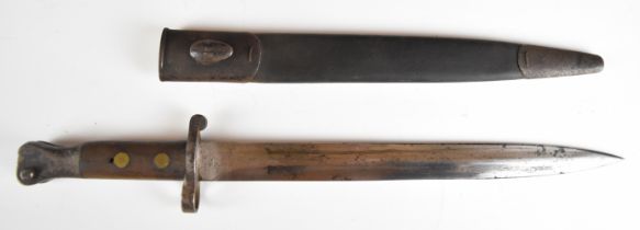 British 1888 pattern Lee Metford bayonet Mk1 second type, with good stamps to the ricasso and