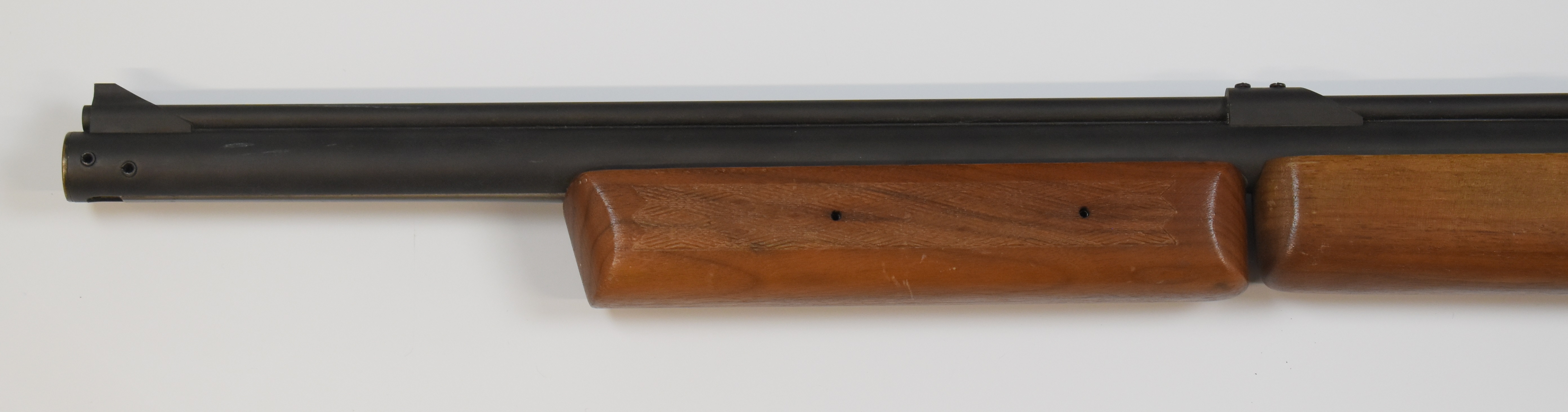 Benjamin Franklin Model 342 .22 under-lever bolt-action air rifle with adjustable sights and - Image 10 of 10