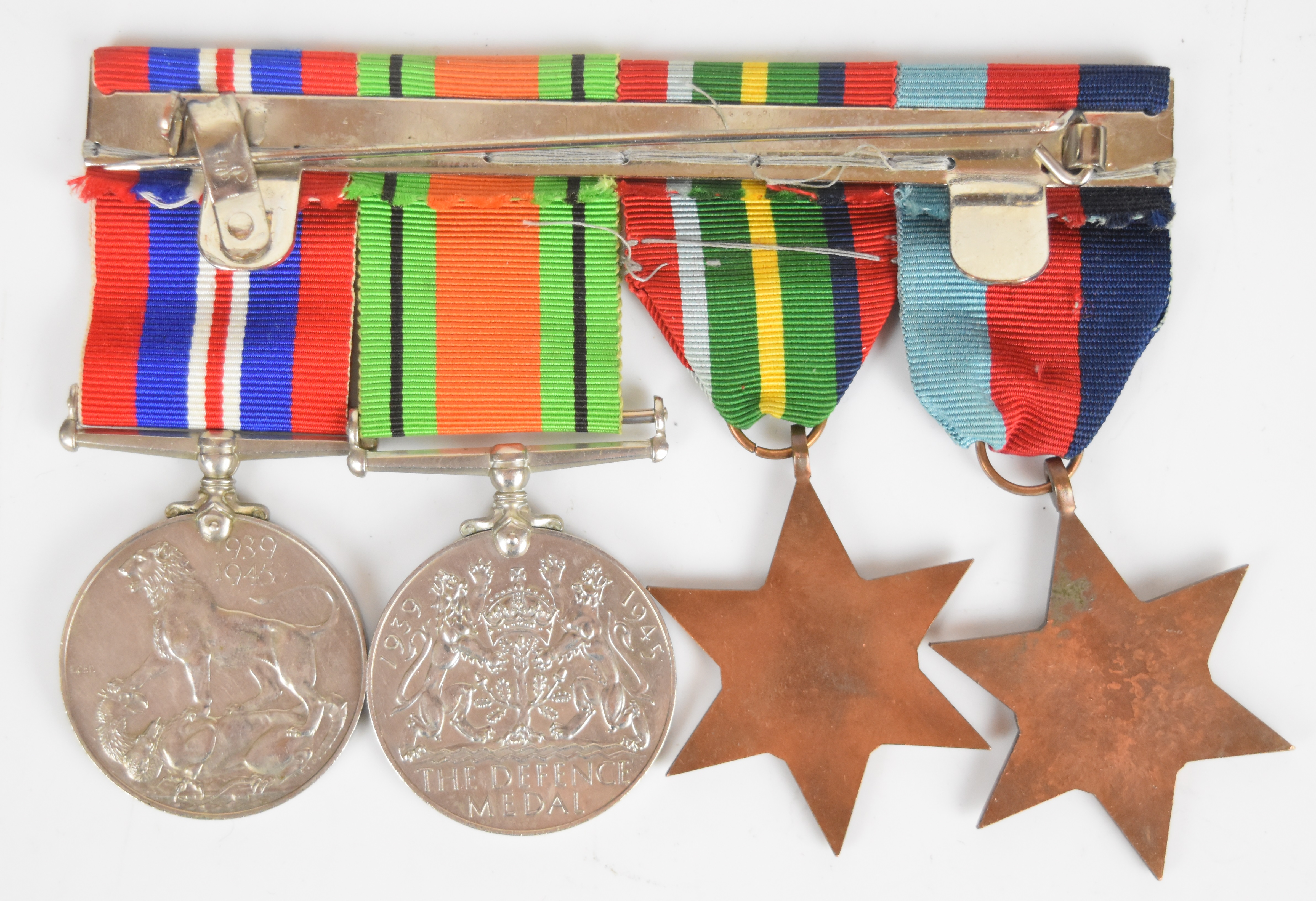 Royal Air Force WW2 medals comprising 1939/1945 Star, Pacific Star with clasp for Burma, Defence - Image 5 of 16