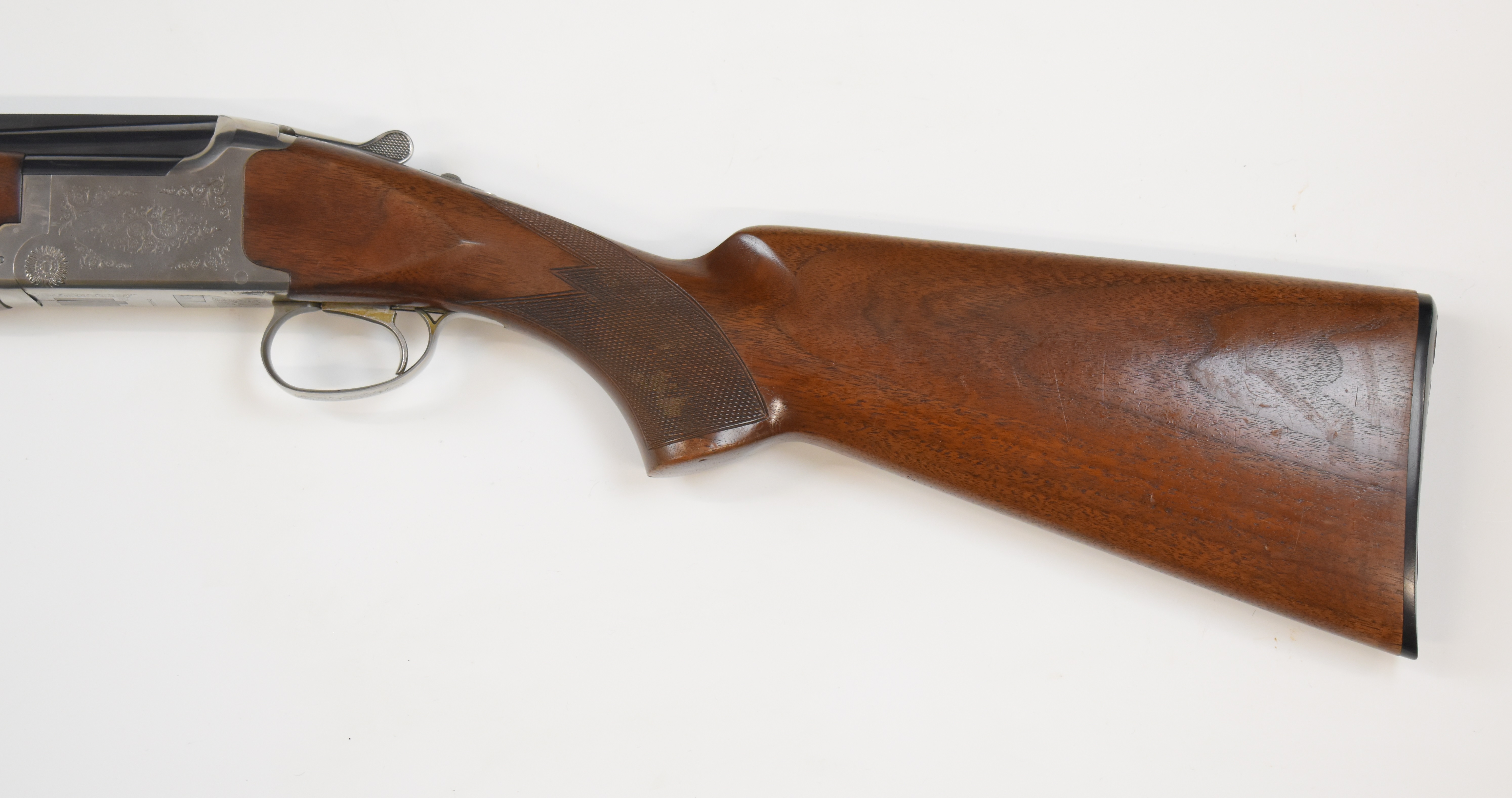 Miroku 7000 SP-I 12 bore over and under ejector shotgun with engraved locks, trigger guard, thumb - Image 8 of 10