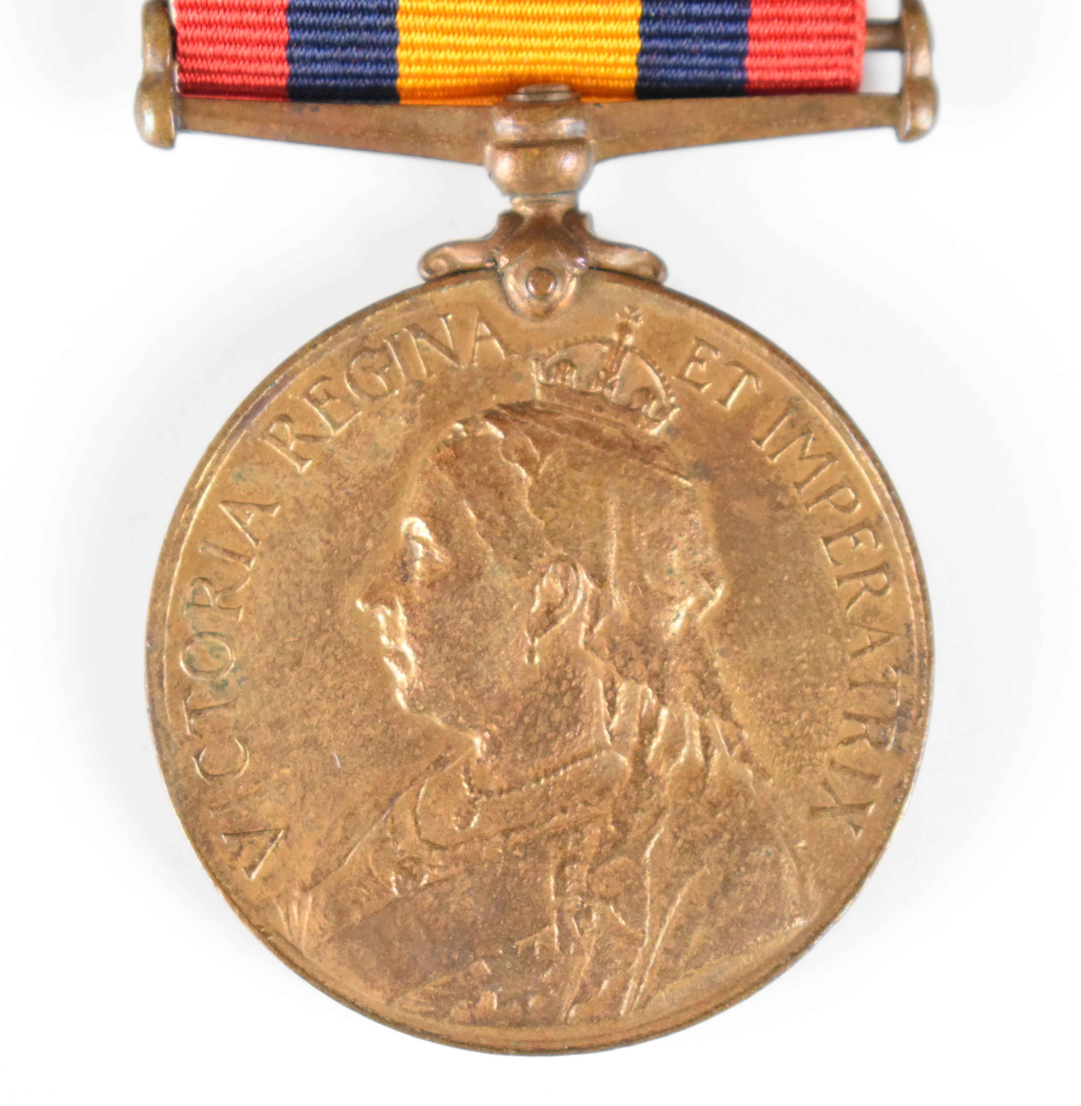 Queen's South Africa Medal in bronze, named to 657 Bhisti (Water Carrier) Gulam Muhamed, S & T Corps - Image 2 of 5