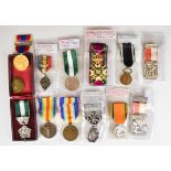 Ten various French medals including two WW1 Victory Medals, WW1 Old Comrades Medal, Order of the