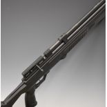 Crosman Icon Model 6-CP177S .177 PCP air rifle with composite stock, textured pistol grip and