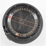 Royal Air Force Type P8 compass No 90413H with Air Ministry label and wooden carry box
