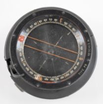Royal Air Force Type P8 compass No 90413H with Air Ministry label and wooden carry box