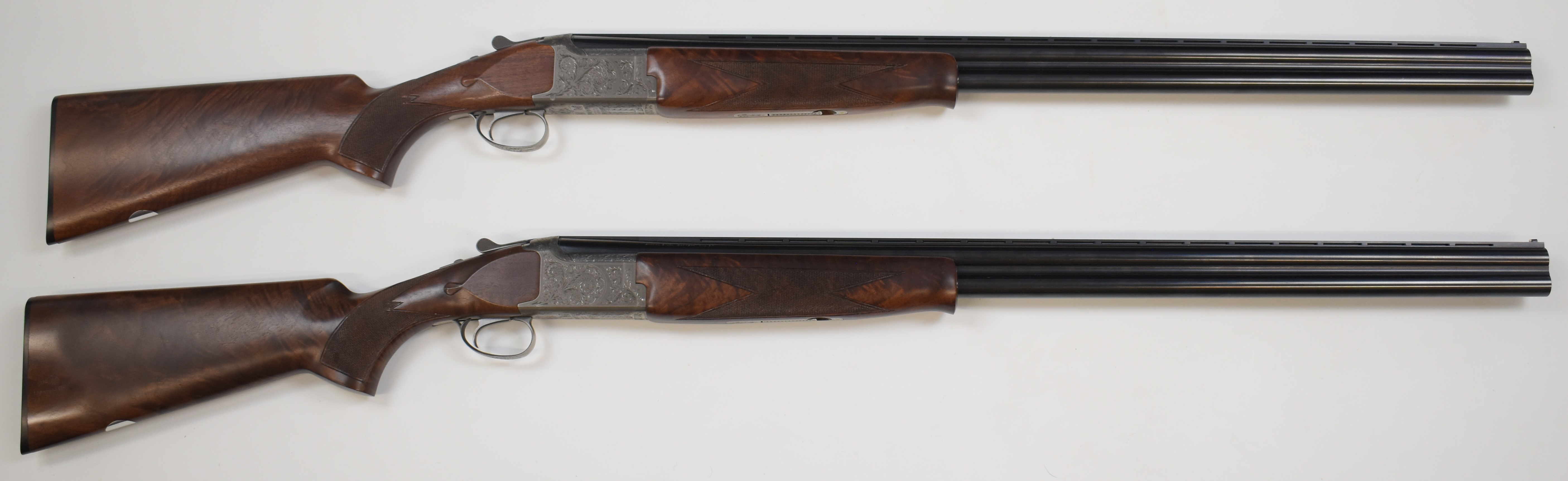 A pair of Miroku MK-60 Sport Universal SPG5 12 bore over and under ejector shotguns, each with - Image 2 of 16