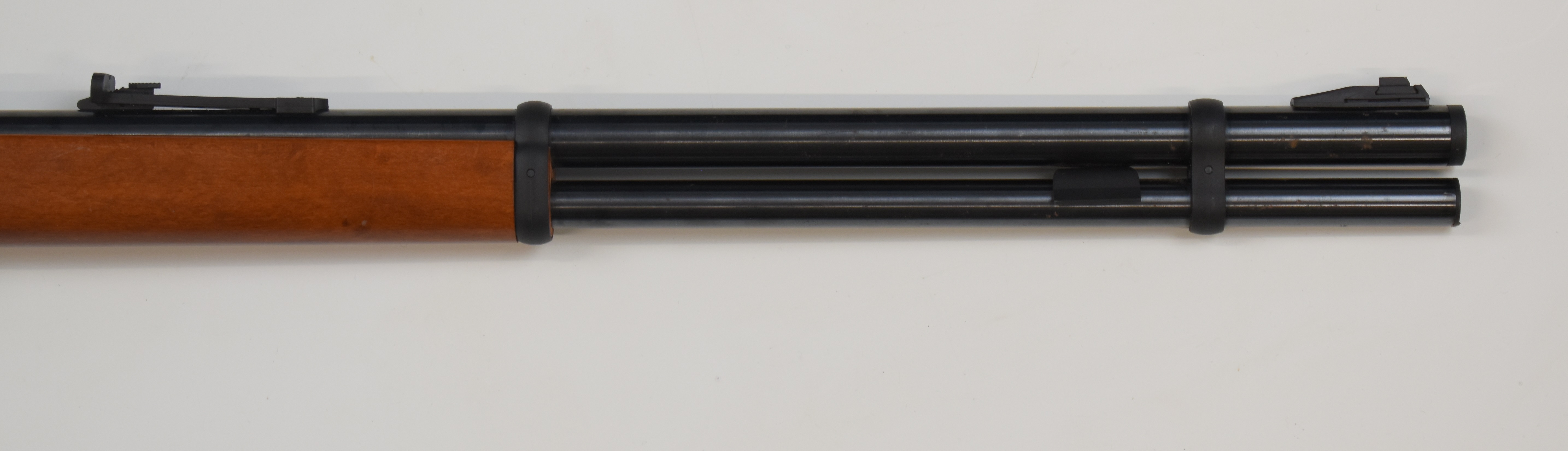 Walther Winchester style lever-action .177 CO2 carbine air rifle with two 8 shot magazines, - Image 5 of 11