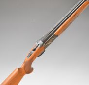 Fabarm Axis RS12 12 bore over under ejector shotgun with named and engraved lock, engraved underside
