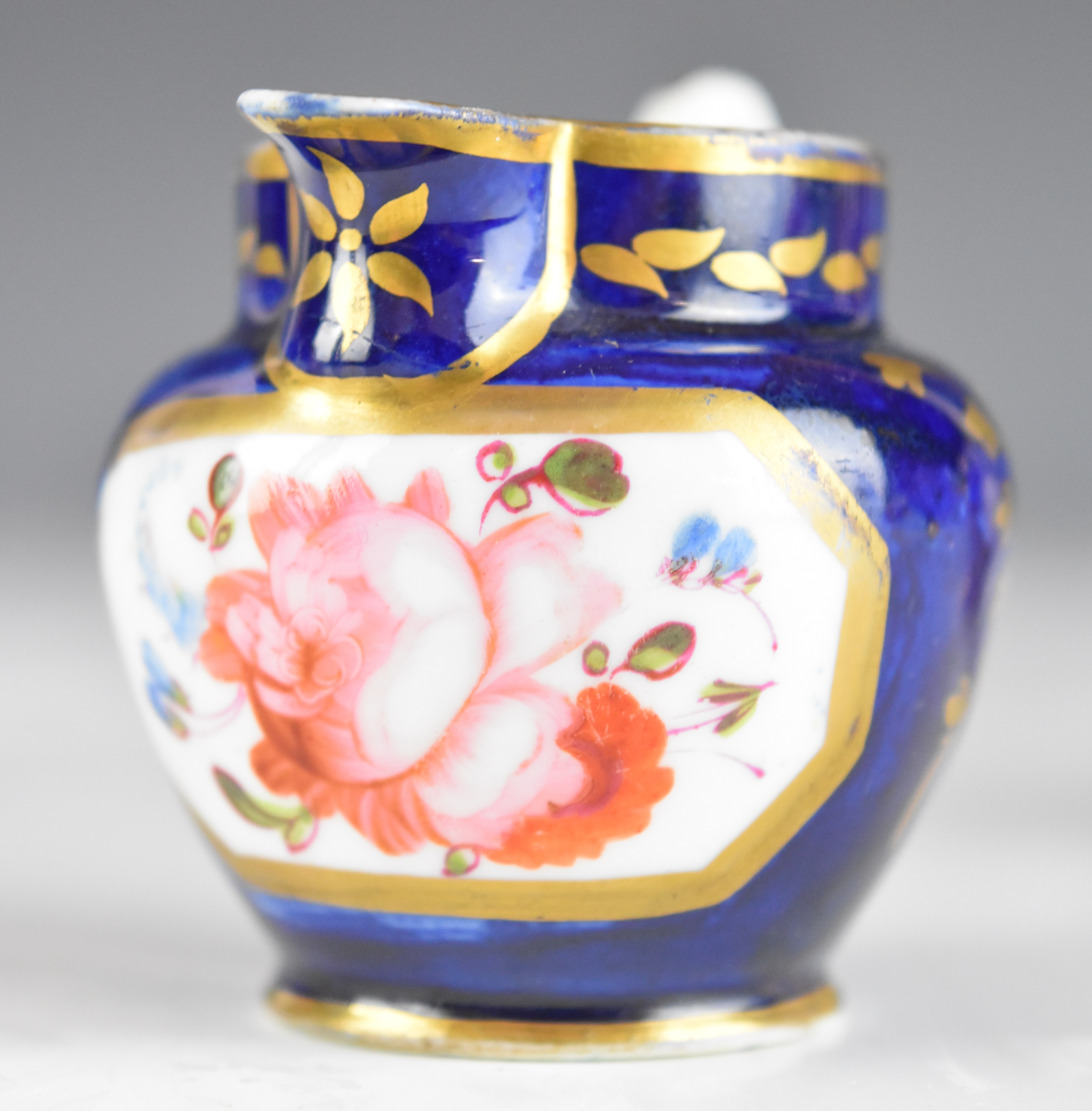 Crown Derby Imari and Davenport covered scent / perfume bottles, Coalport miniature jug with - Image 13 of 14