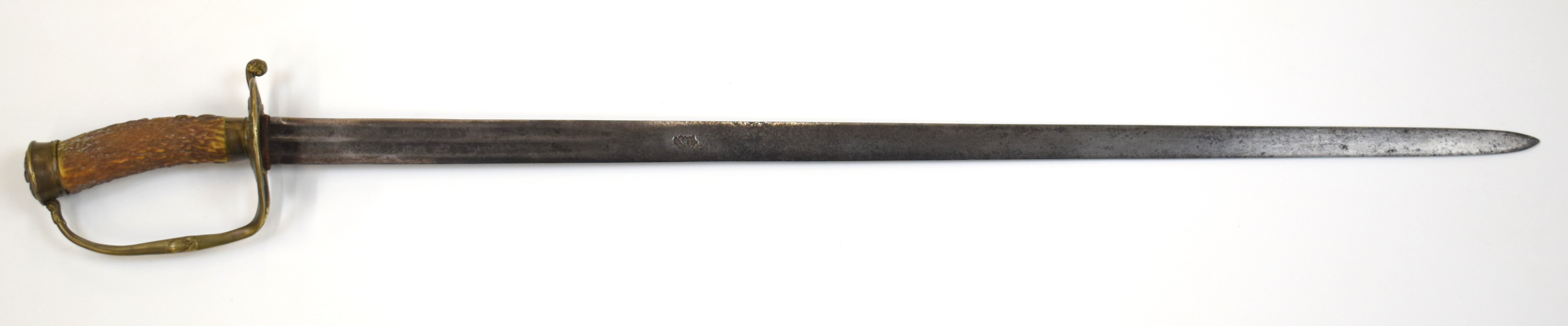 German late 16th / early 17thC sword with later hilt, blade inscribed 'Jaspar Bongen me fecit - Image 14 of 17