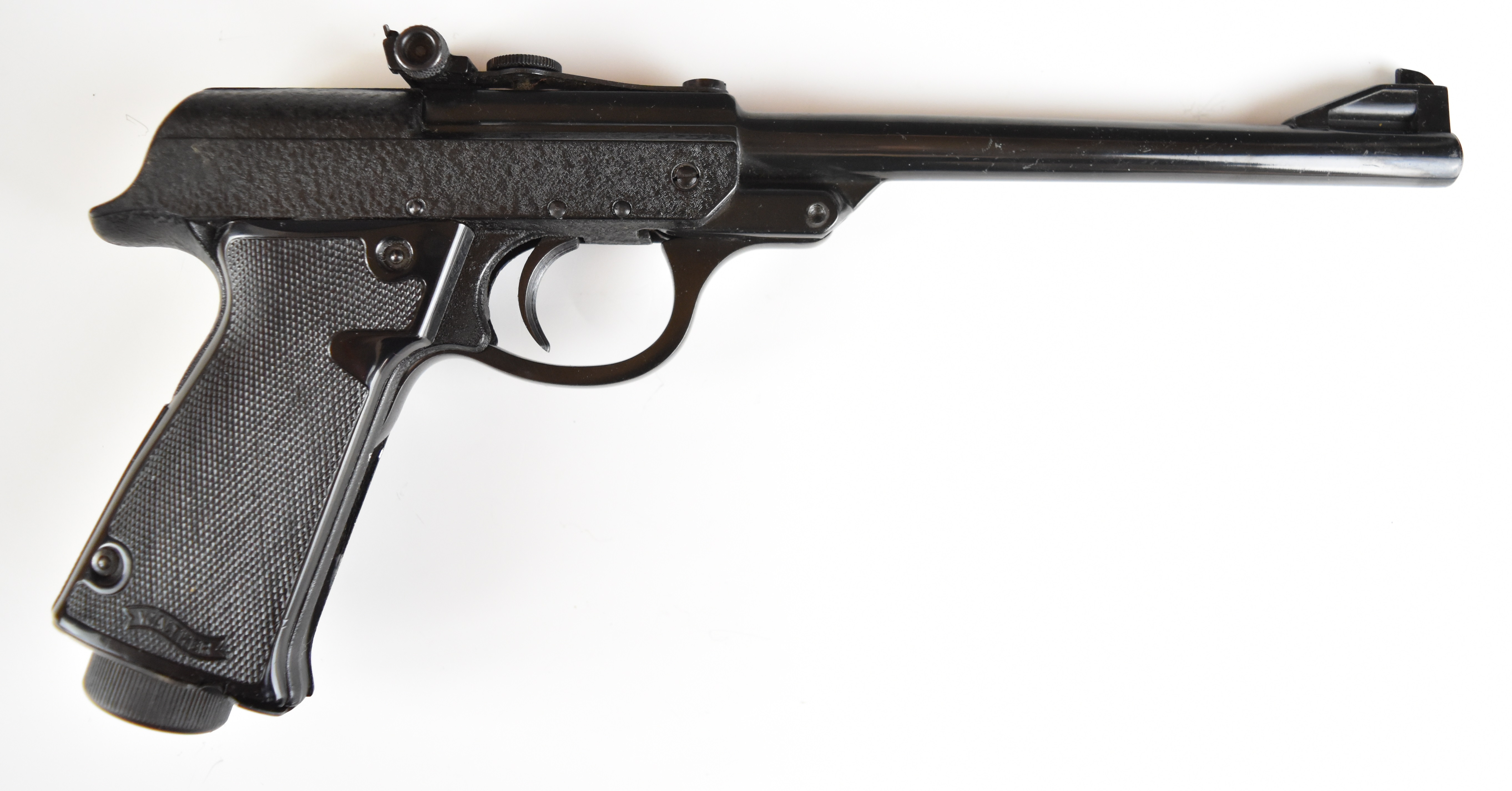 Walther Luftpistole Model LP 53 .177 target air pistol with named, shaped and chequered composite - Image 2 of 13