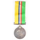 Anglo-Boere Oorlog Medal named to Burger J A G Rademan
