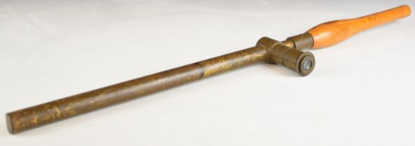 British WW1 trench periscope Mk IX 1918 by R & J Beck Ltd, number 30573, overall length 59cm