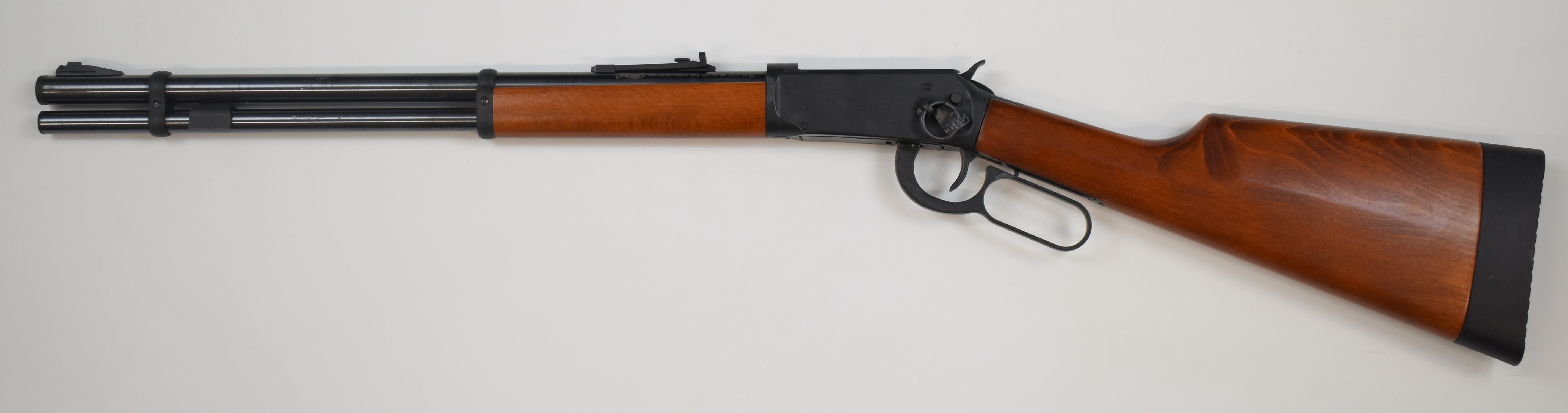 Walther Winchester style lever-action .177 CO2 carbine air rifle with two 8 shot magazines, - Image 6 of 11