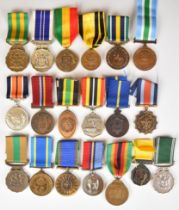 Nineteen African Medals mostly South Africa including Long Service, Military Medal, Defence Force,