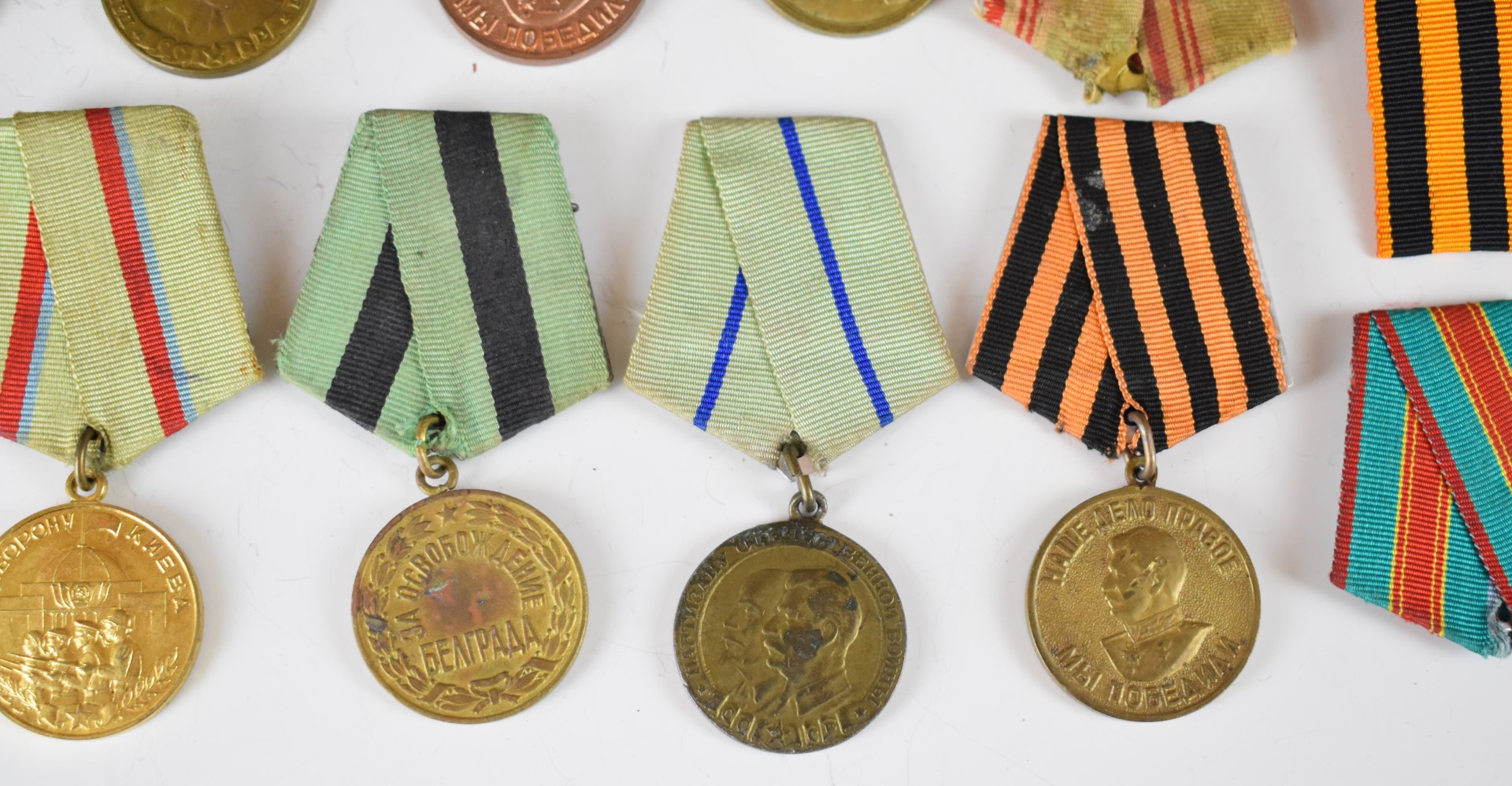 Collection of twenty Russian medals including Liberation of Belgrade, Defence of Leningrad, - Image 7 of 7