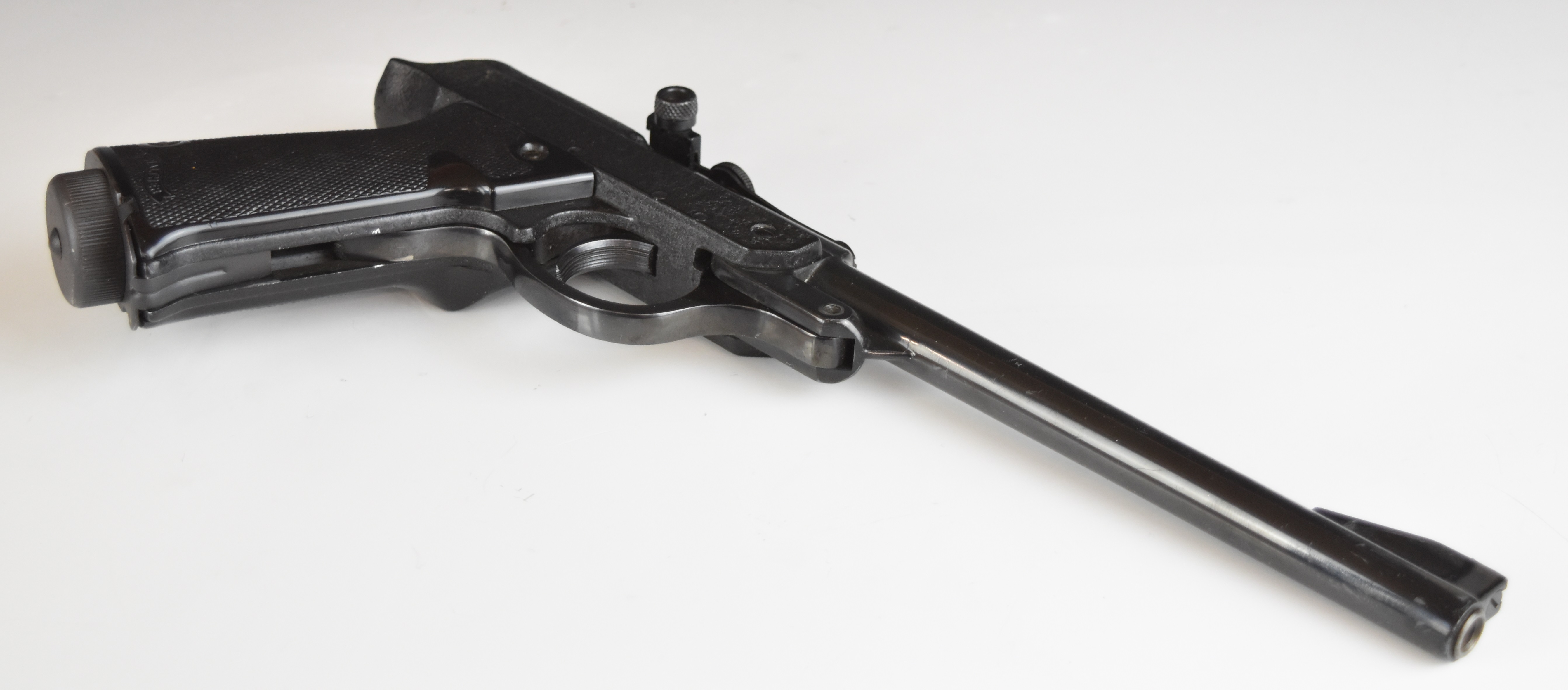 Walther Luftpistole Model LP 53 .177 target air pistol with named, shaped and chequered composite - Image 5 of 13