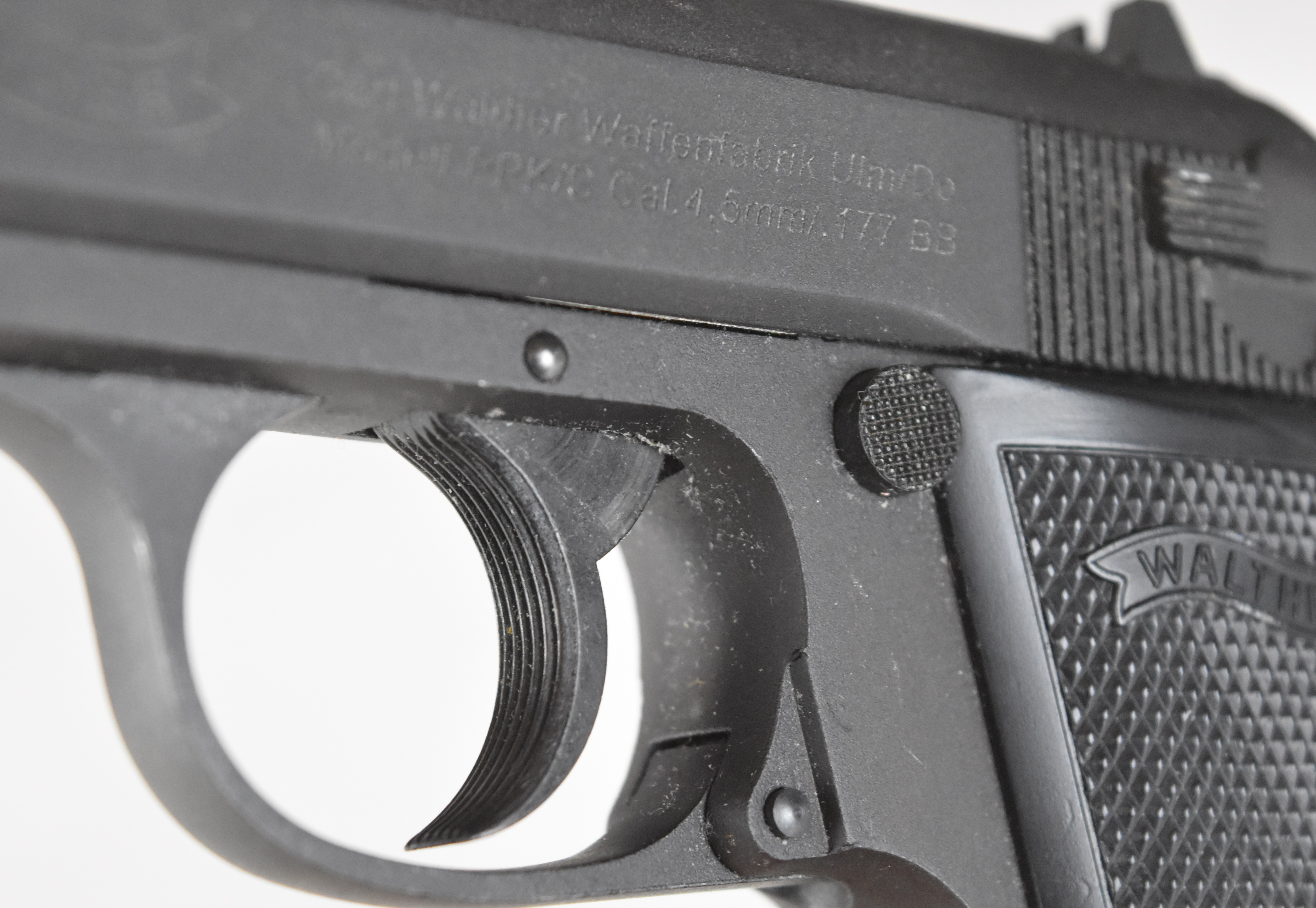 Umarex Walther PPK/S .177 CO2  air pistol with textured composite grips and fixed sights, serial - Image 12 of 13