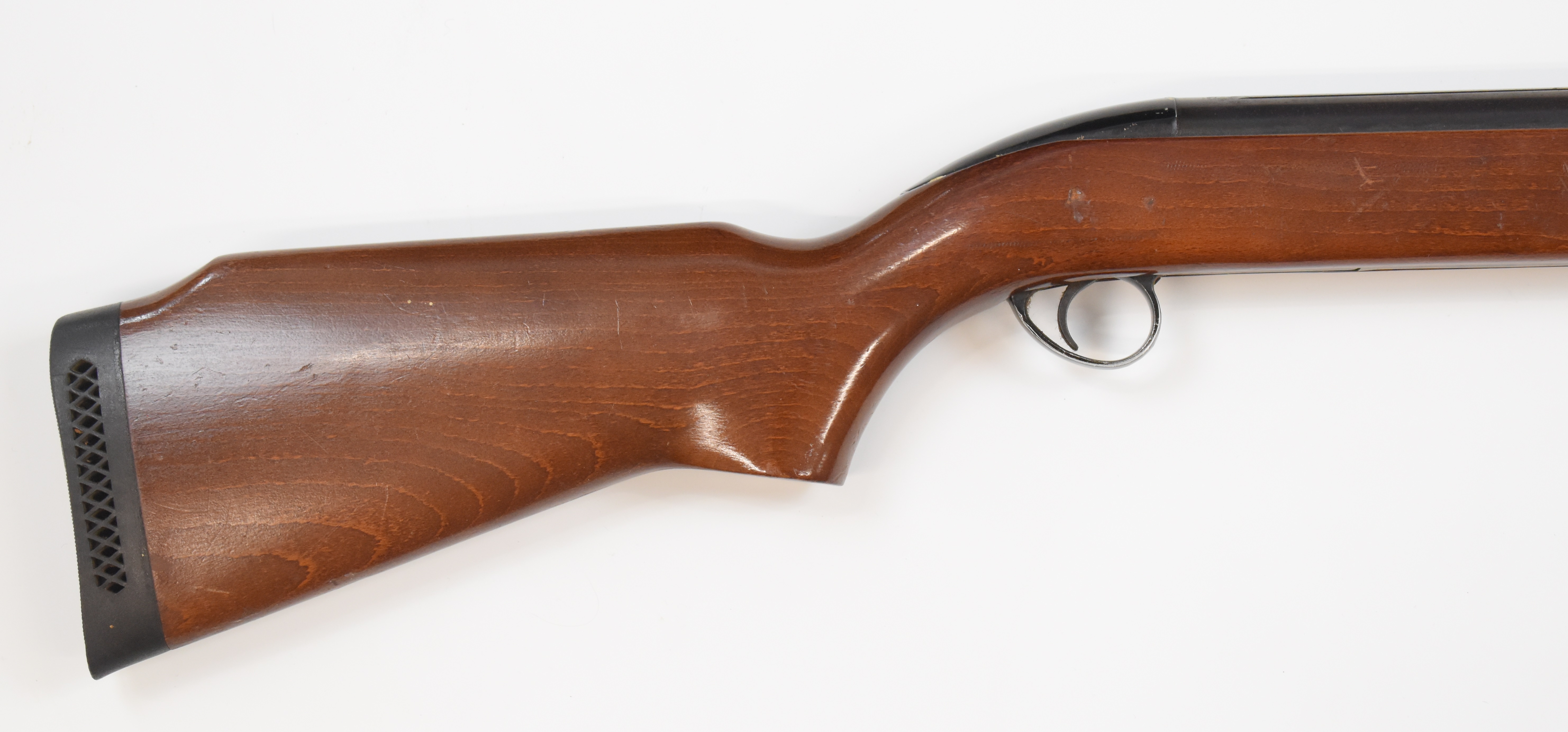 BSA Airsporter Mk1 .22 under-lever air rifle with semi pistol grip and adjustable sights, serial - Image 3 of 9