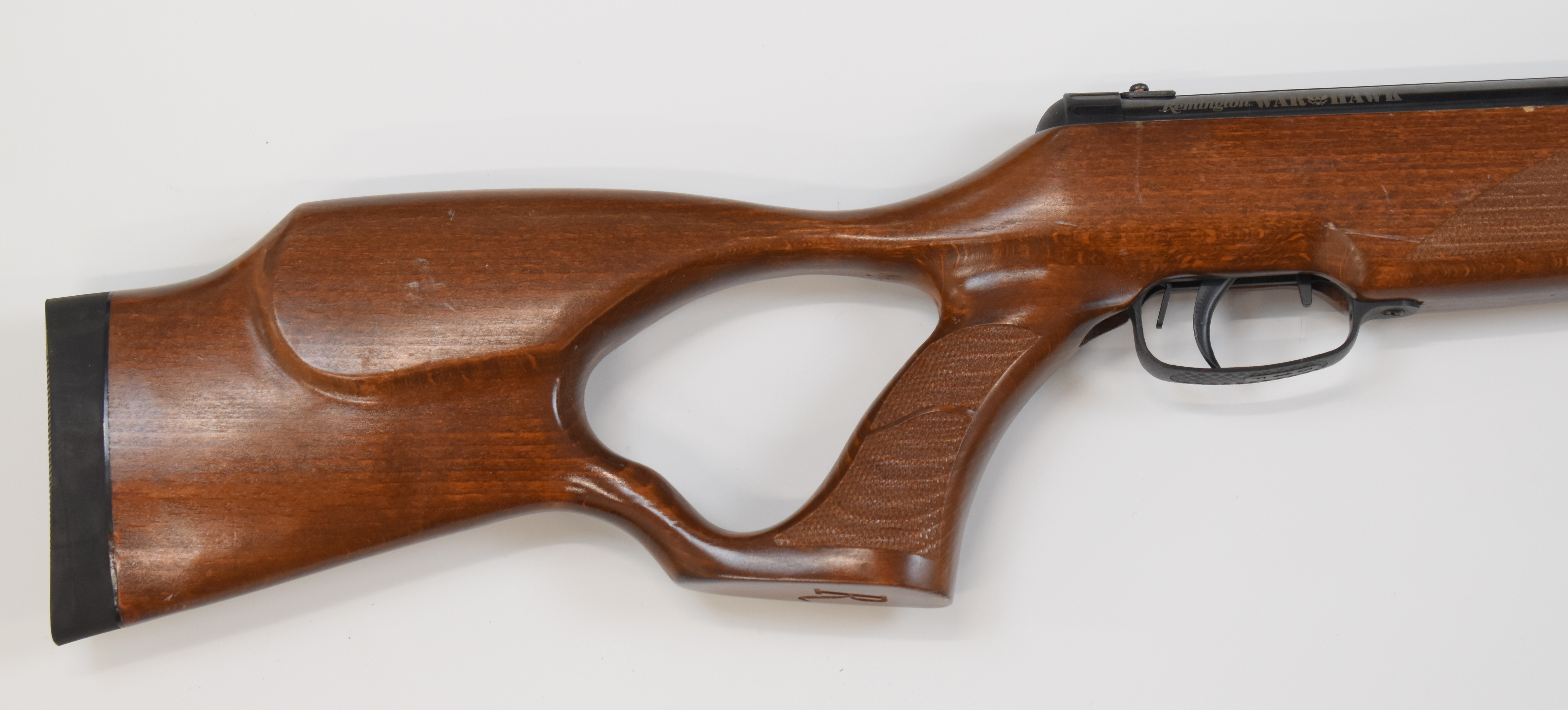 Remington Warhawk .177 under-lever air rifle with textured semi-pistol grip, raised cheek piece - Image 3 of 11