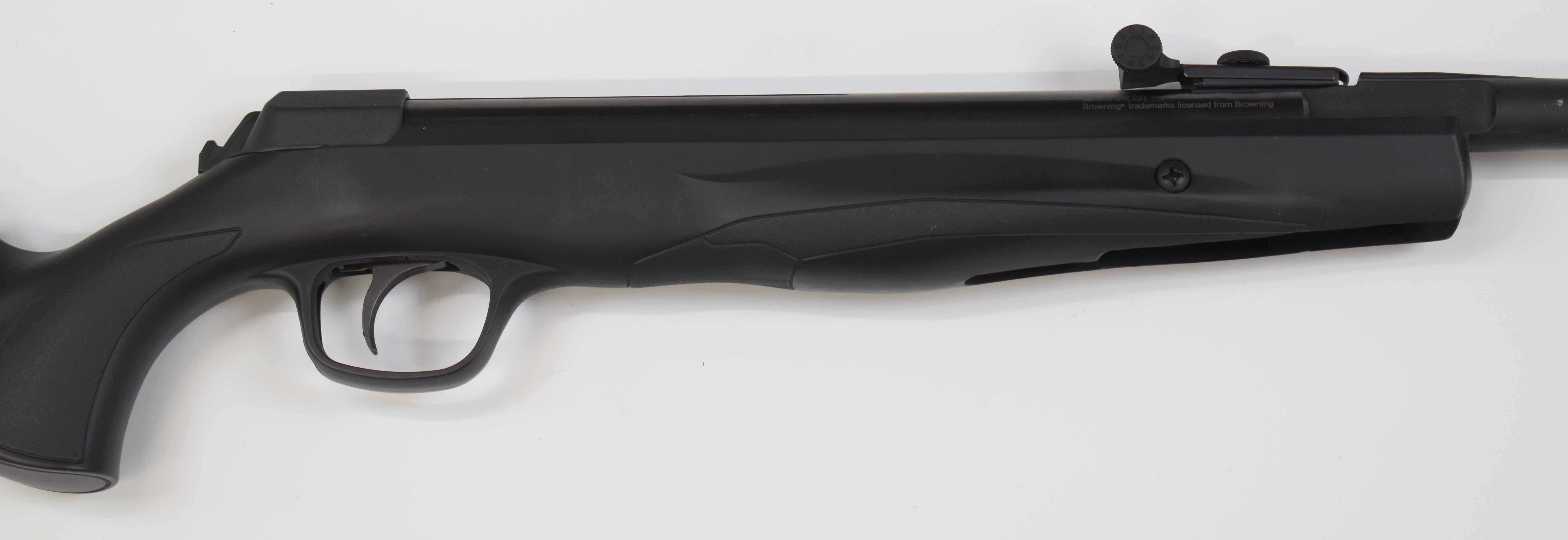 Browning X-Blade II .22 air rifle with composite stock, textured semi-pistol grip and forend and - Image 4 of 10