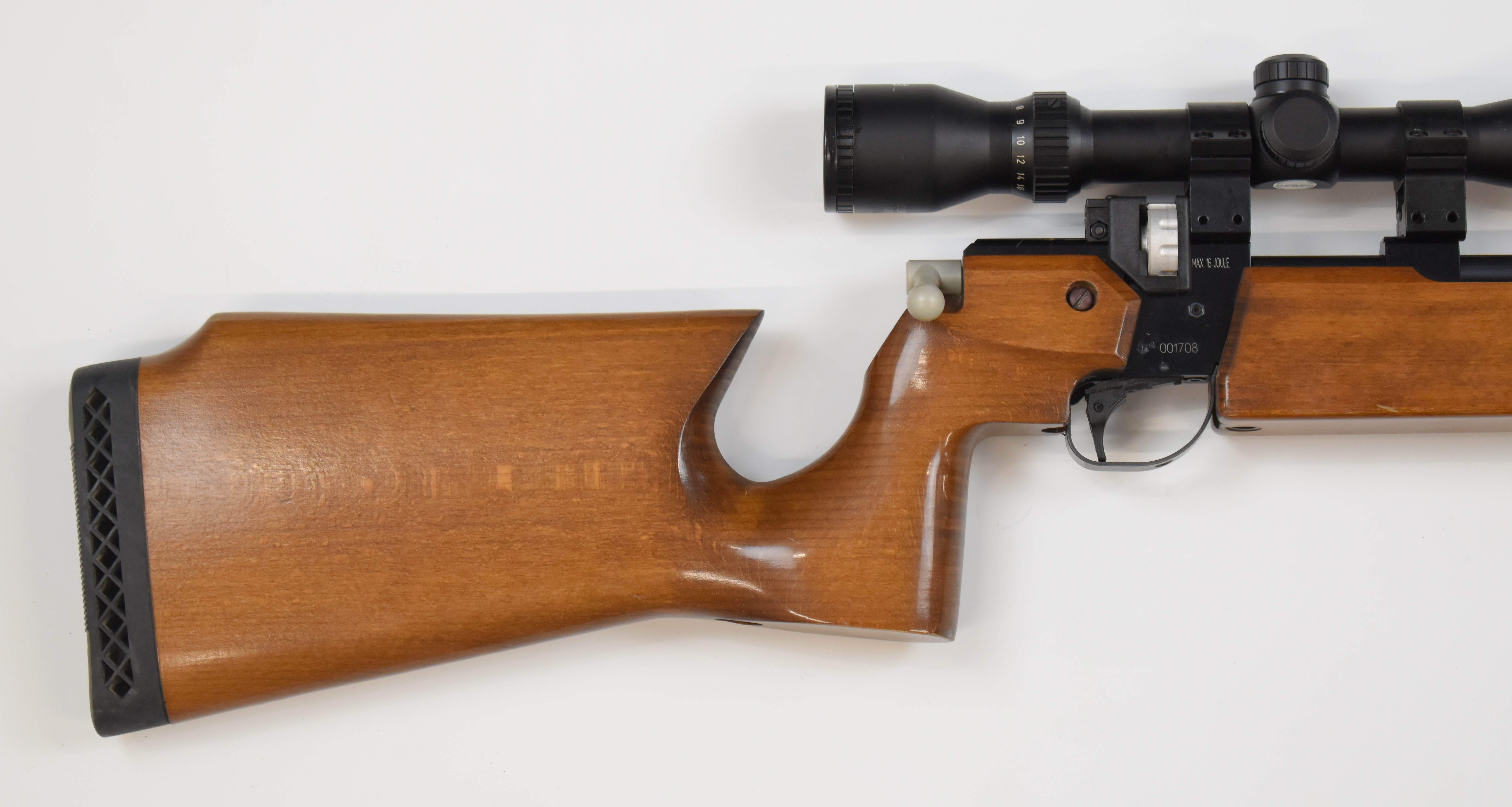 Air Arms S200 .22 PCP air rifle with 10-shot magazine, sound moderator, bi-pod, adjustable trigger - Image 3 of 9