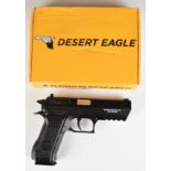 Magnum Research Baby Desert Eagle .177 CO2 air pistol with monogrammed and textured grips, multi-